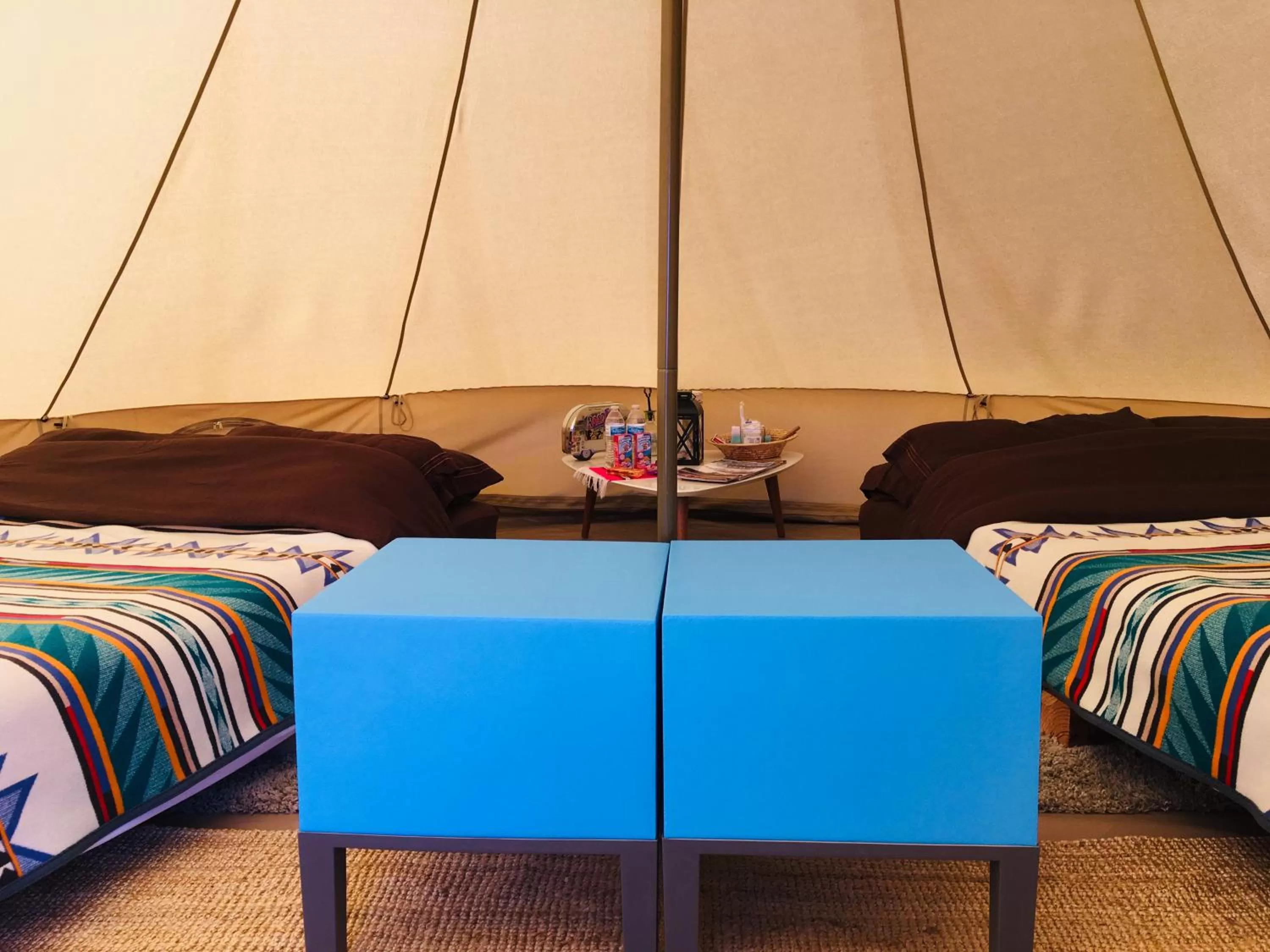 Bed in Shash Dine' EcoRetreat