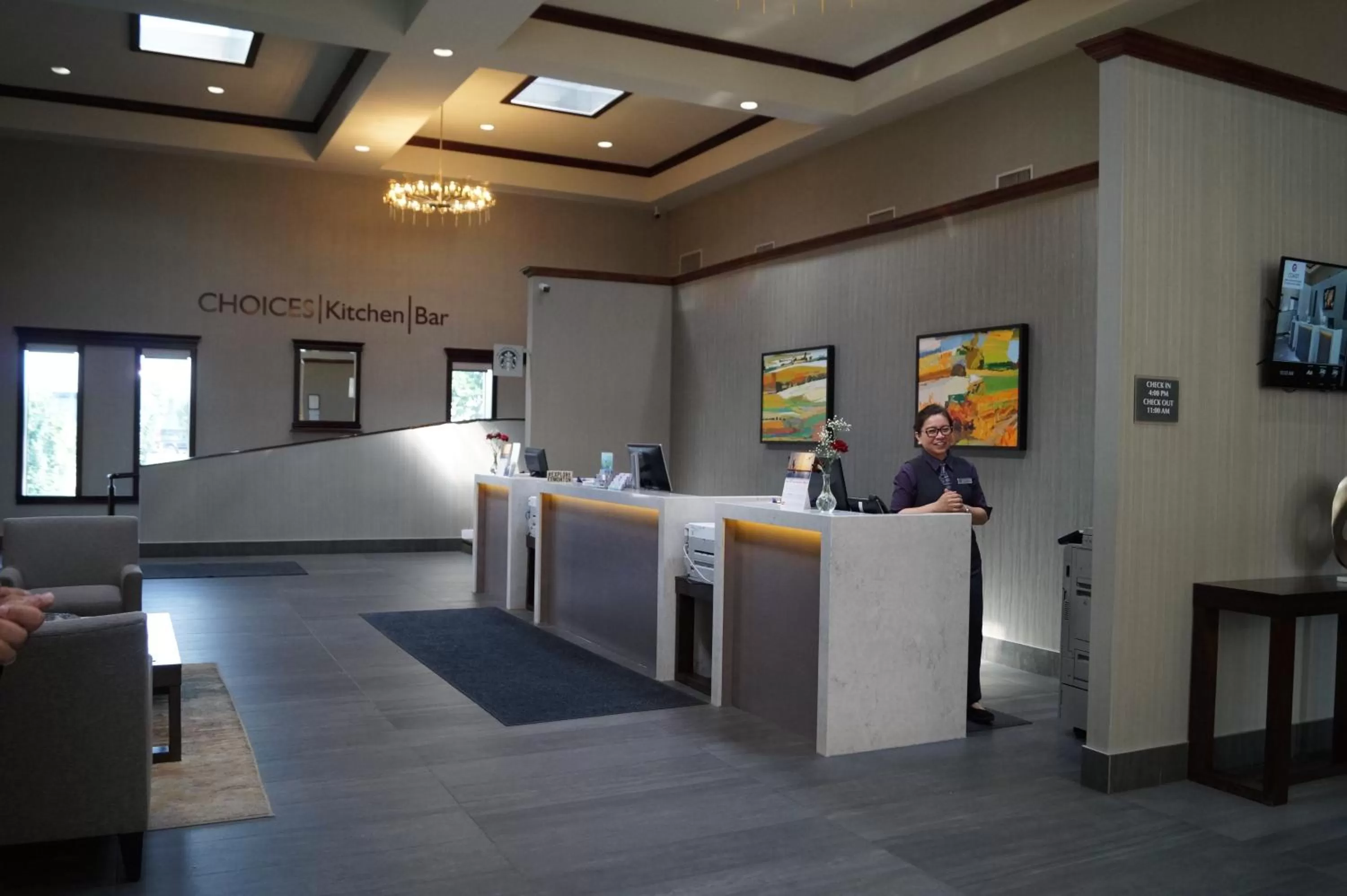 Lobby or reception in Radisson Hotel & Conference Centre Edmonton