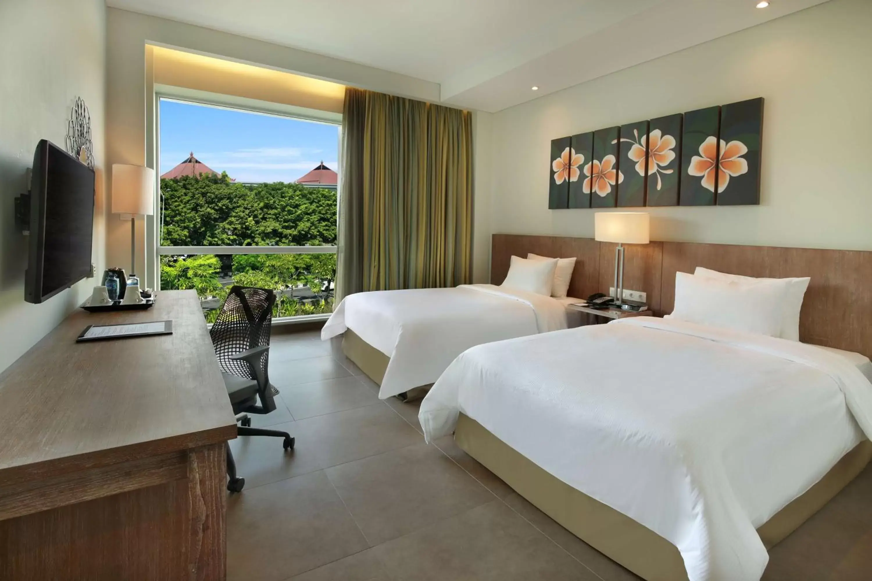 Bed in Hilton Garden Inn Bali Ngurah Rai Airport