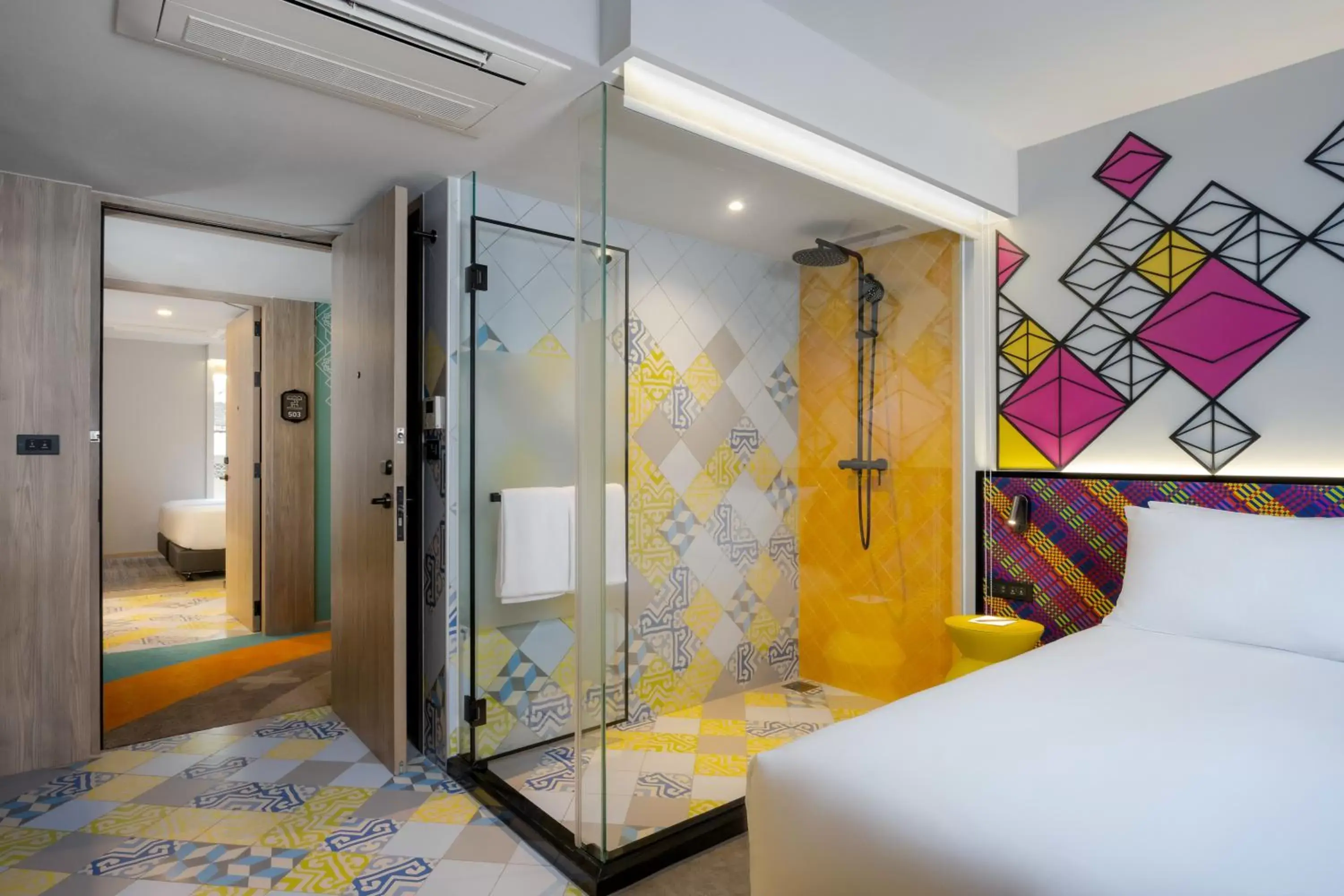 Shower, Bathroom in ibis Styles Bangkok Silom