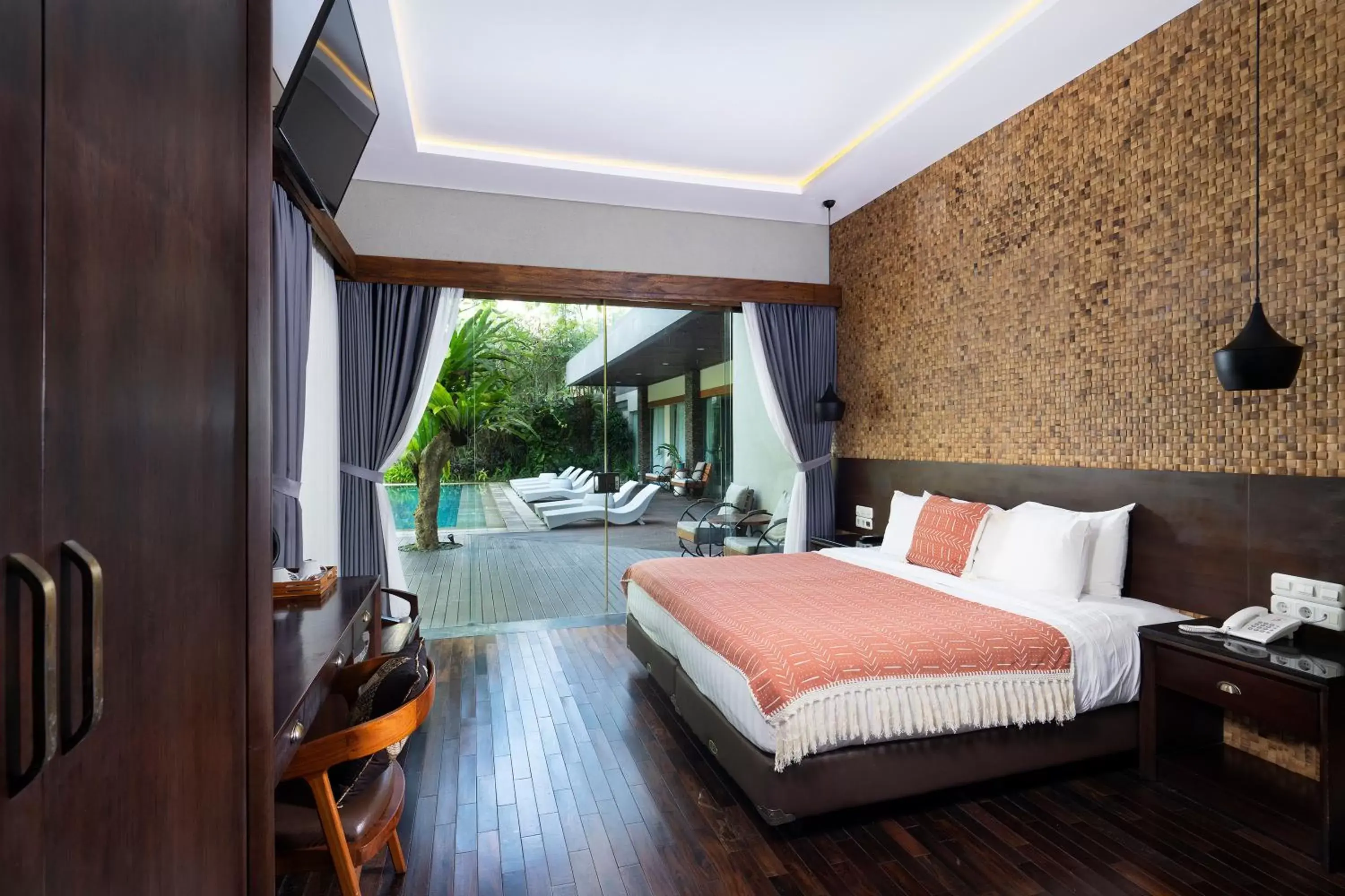 Bed in Del Cielo Villa Jimbaran Bed in Del Cielo Villa Jimbaran