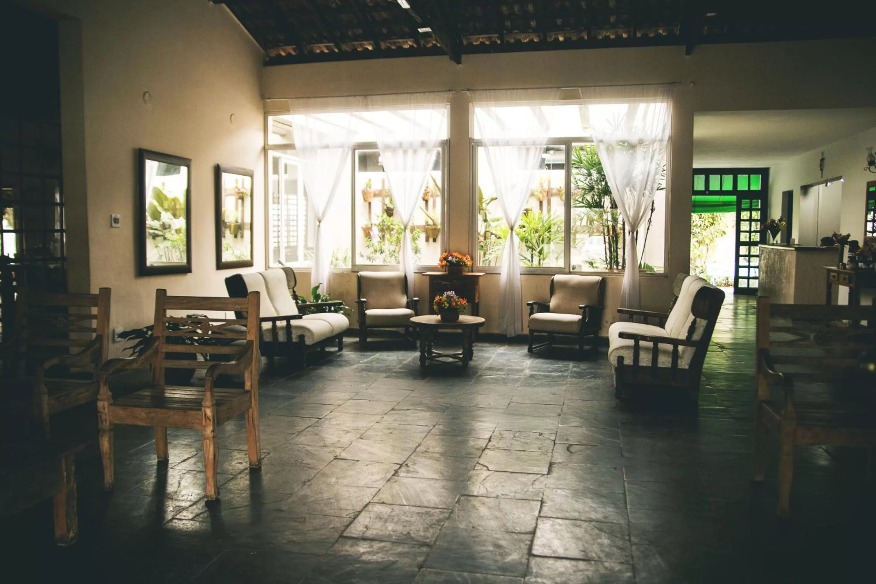 Lobby or reception in Pousada Flor da Serra