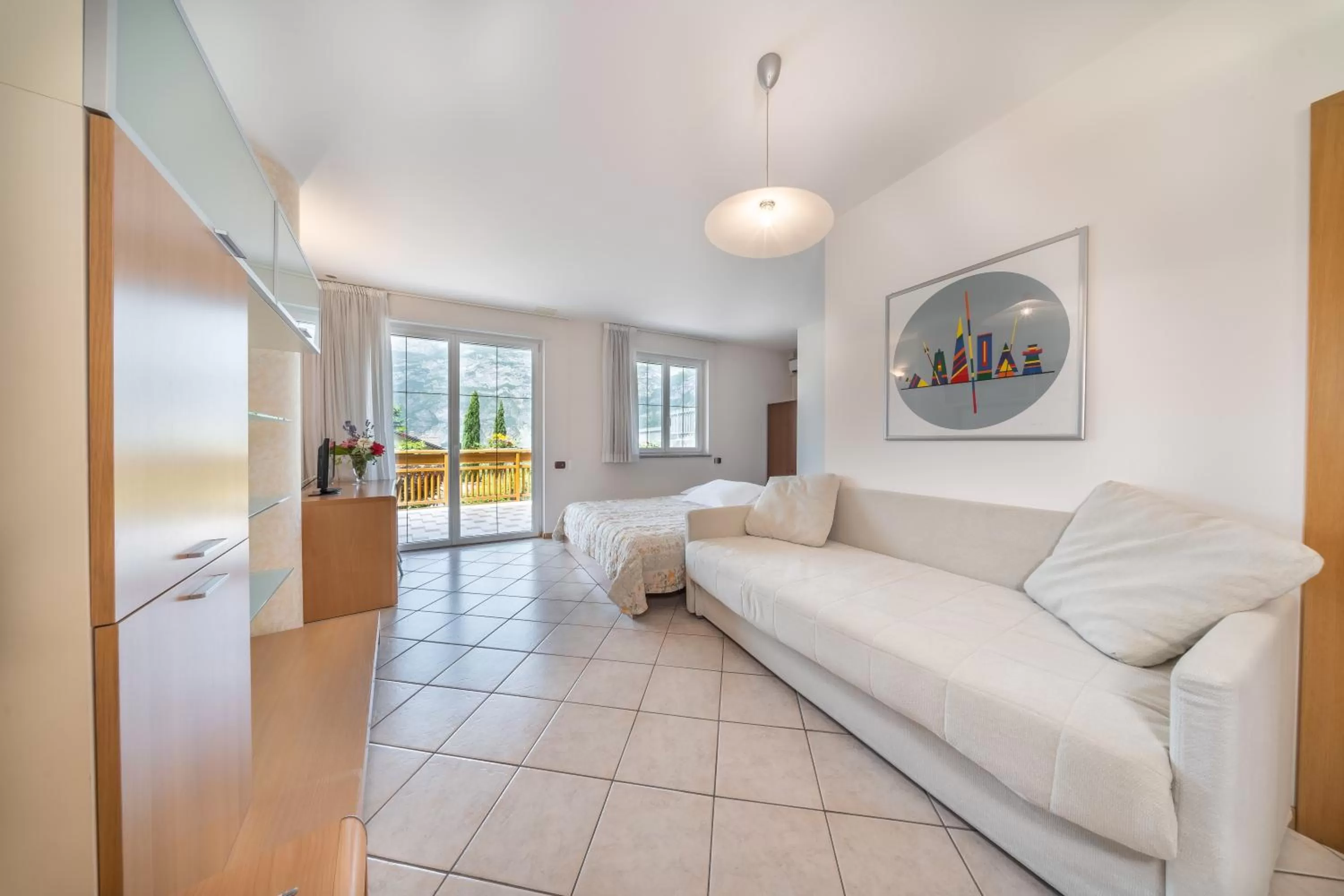 Bed in Hotel Karinhall