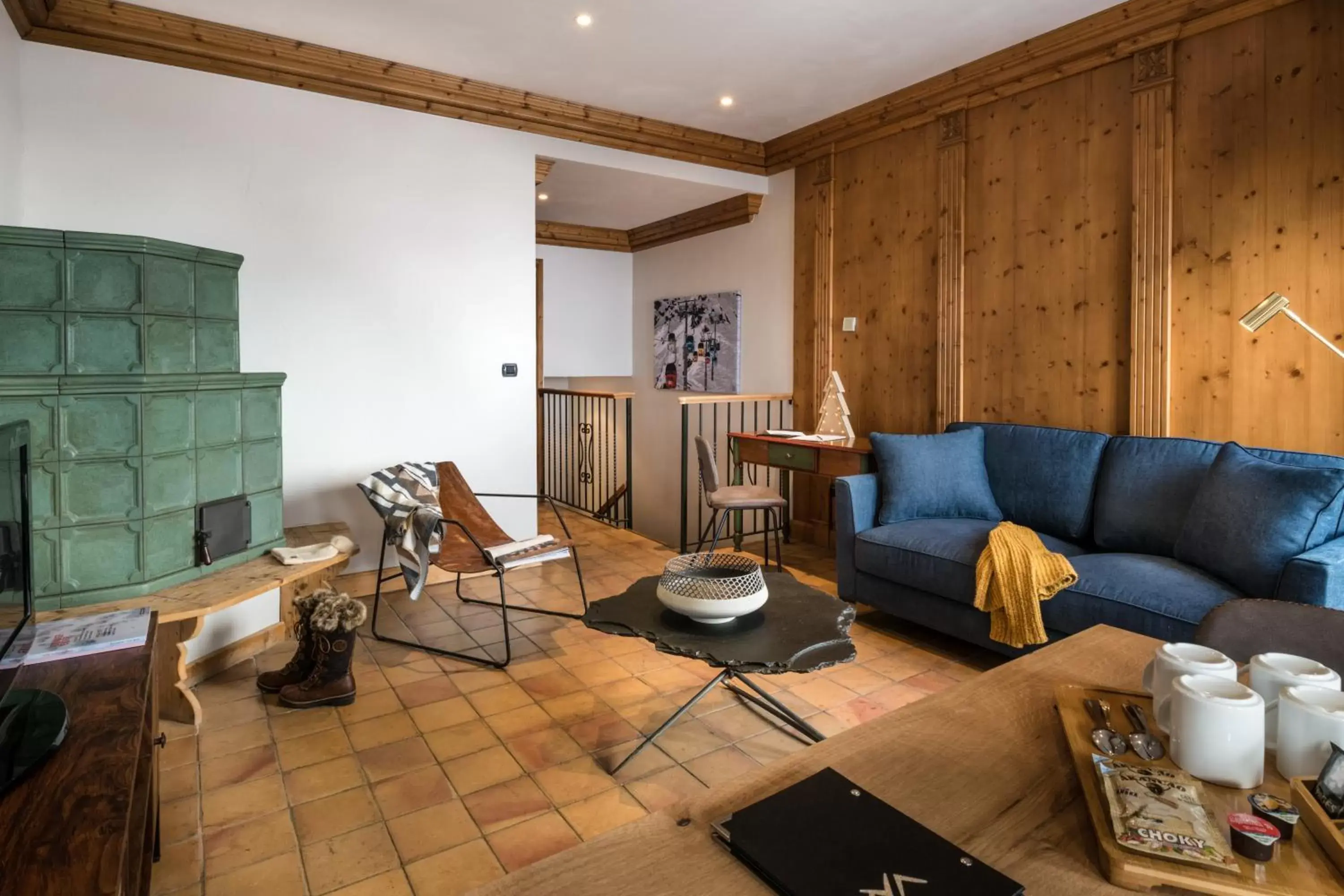 Living room, Seating Area in Hôtel Les Suites du Montana by Les Etincelles