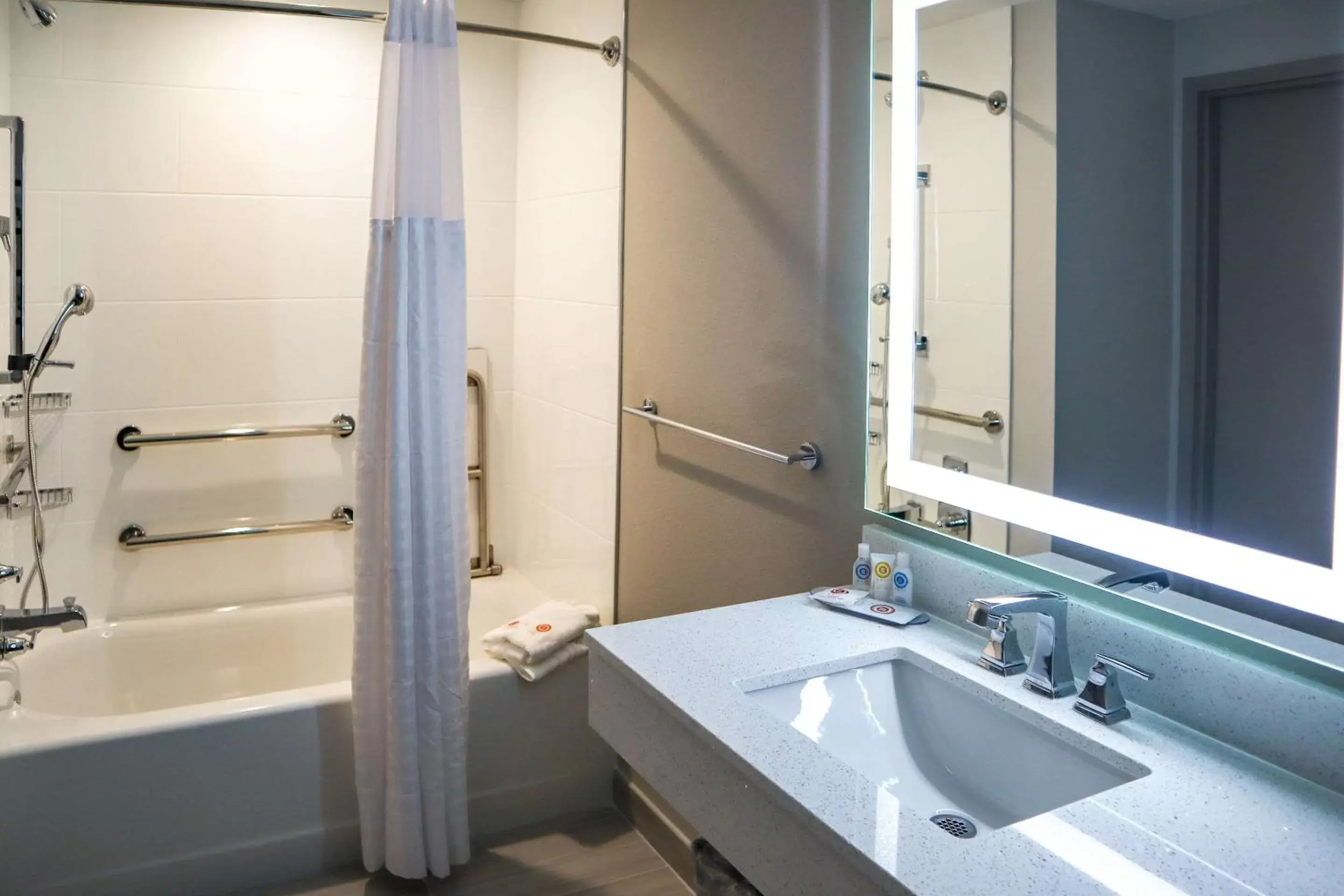 Shower, Bathroom in Comfort Suites Gainesville Near University