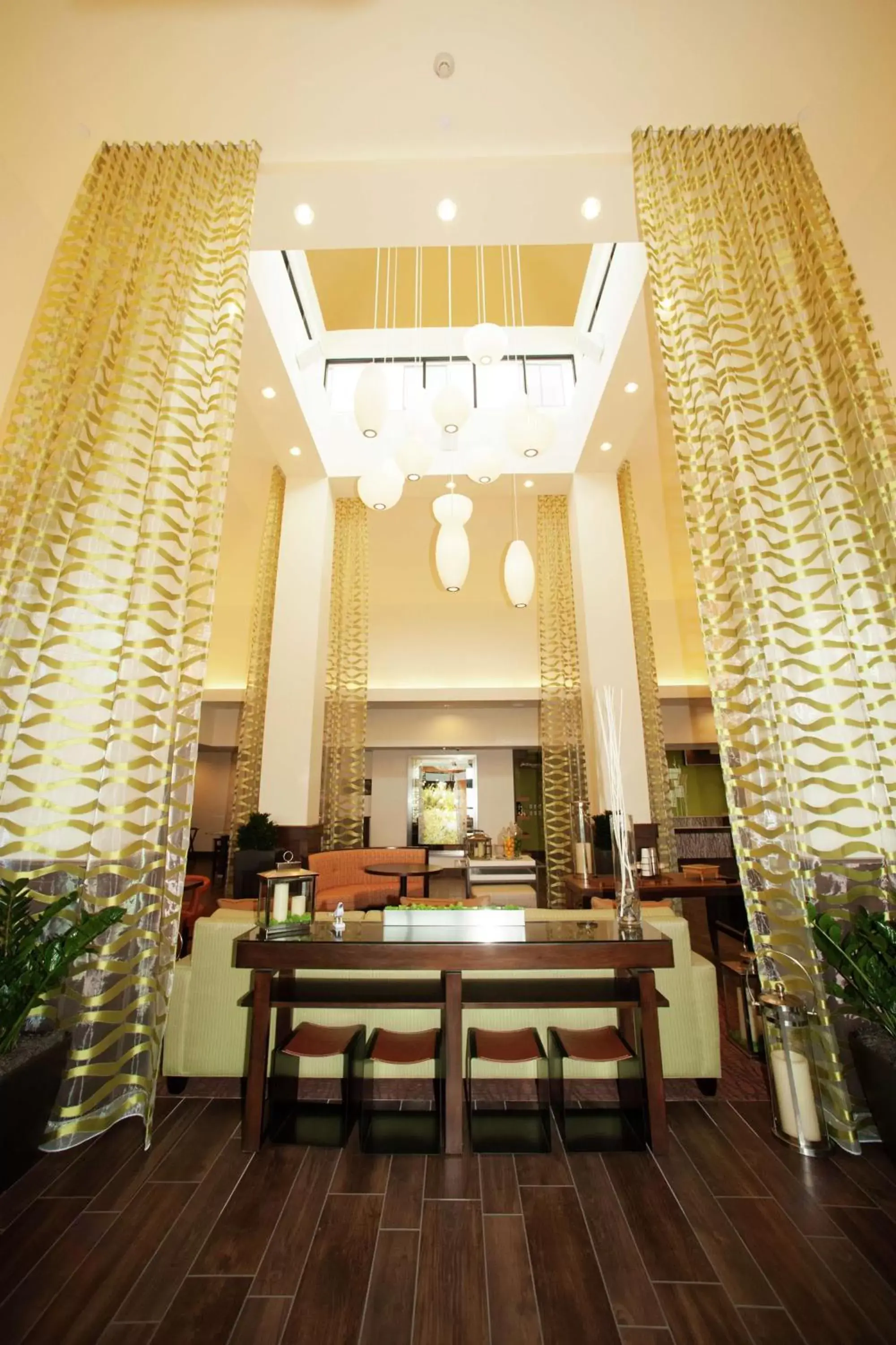 Lobby or reception, Restaurant/Places to Eat in Hilton Garden Inn San Antonio-Live Oak Conference Center