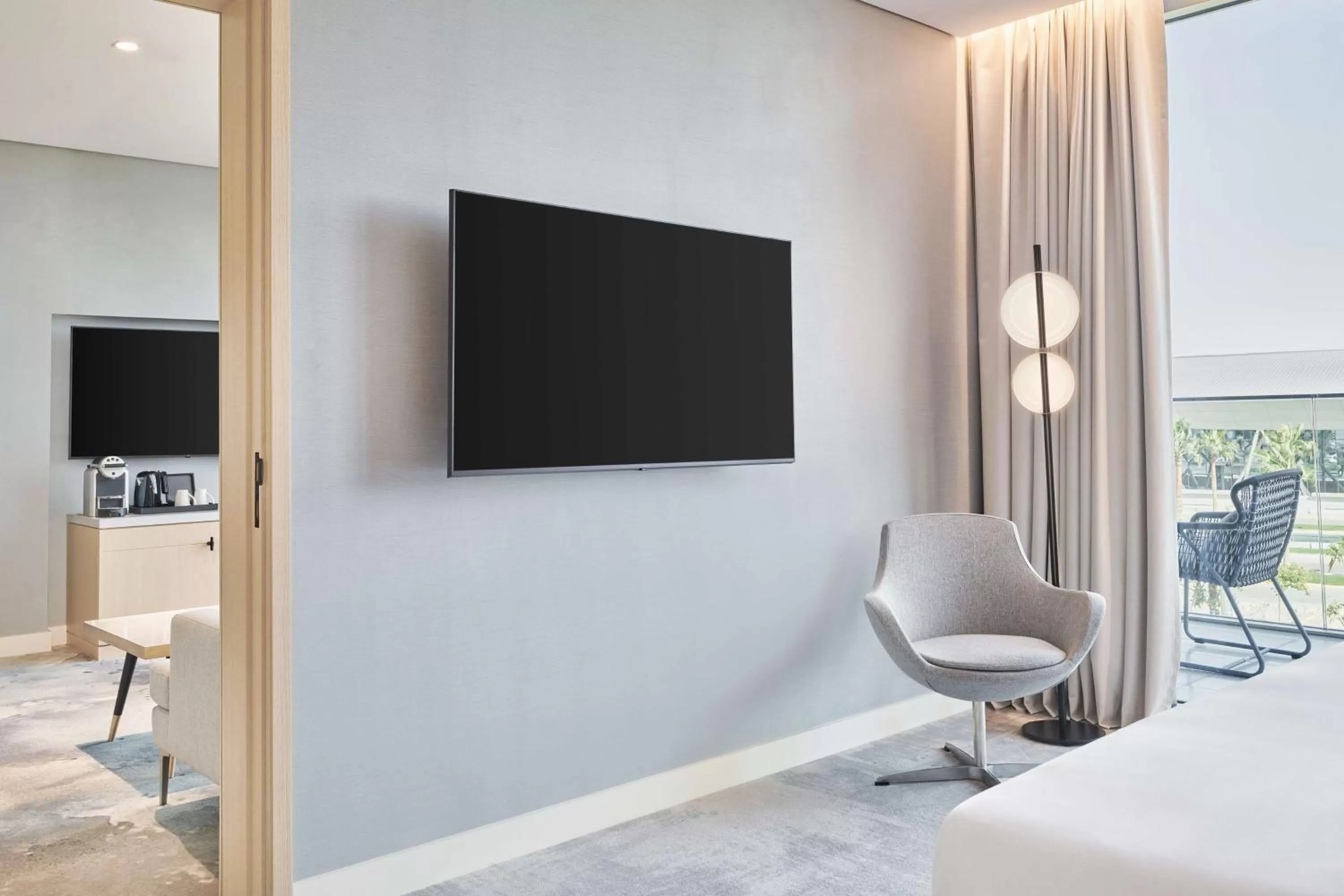 Photo of the whole room, Bed in Radisson Blu Hotel Riyadh Convention and Exhibition Center