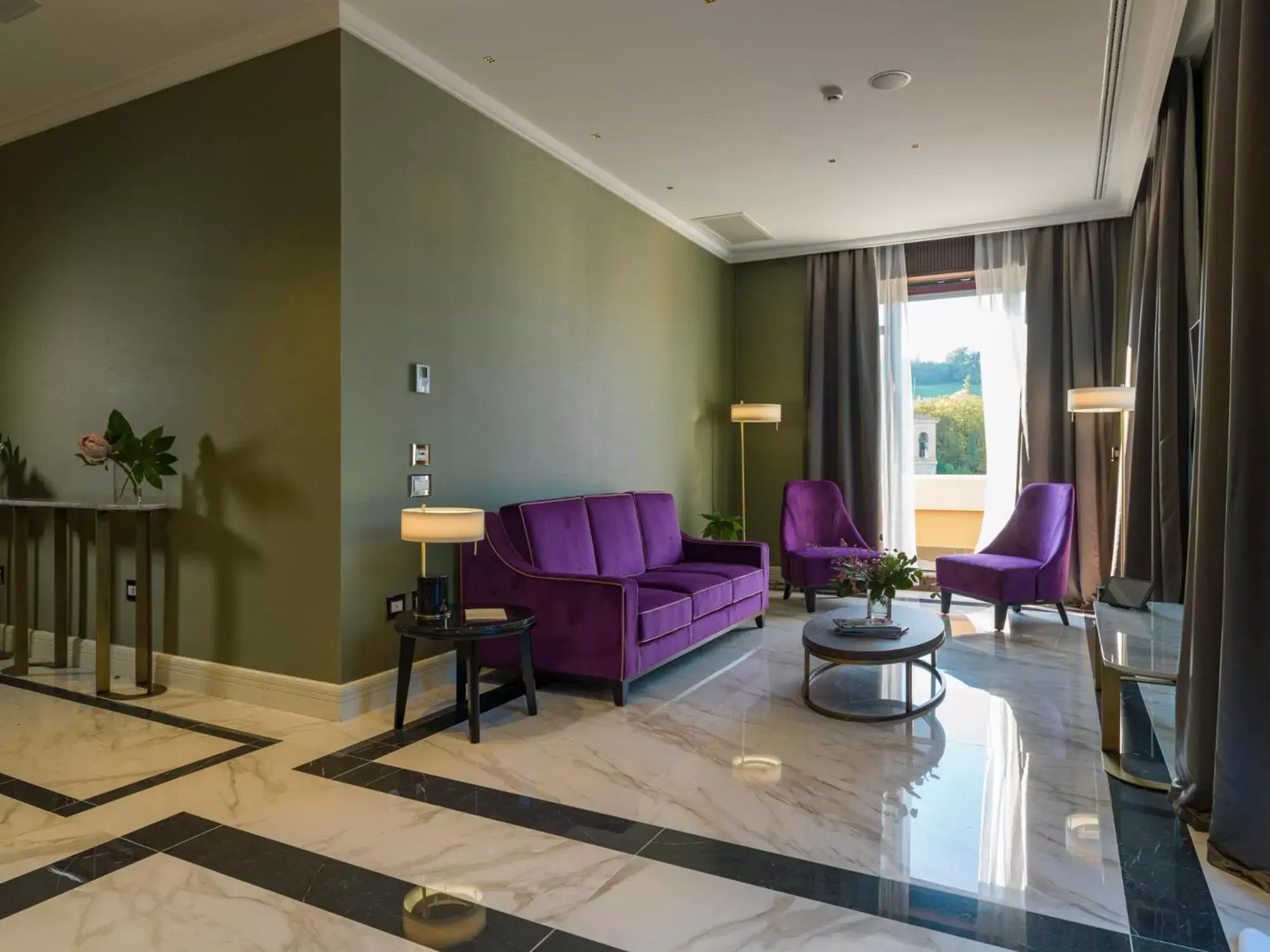 Living room, Seating Area in Grand Hotel Castrocaro Longlife Formula