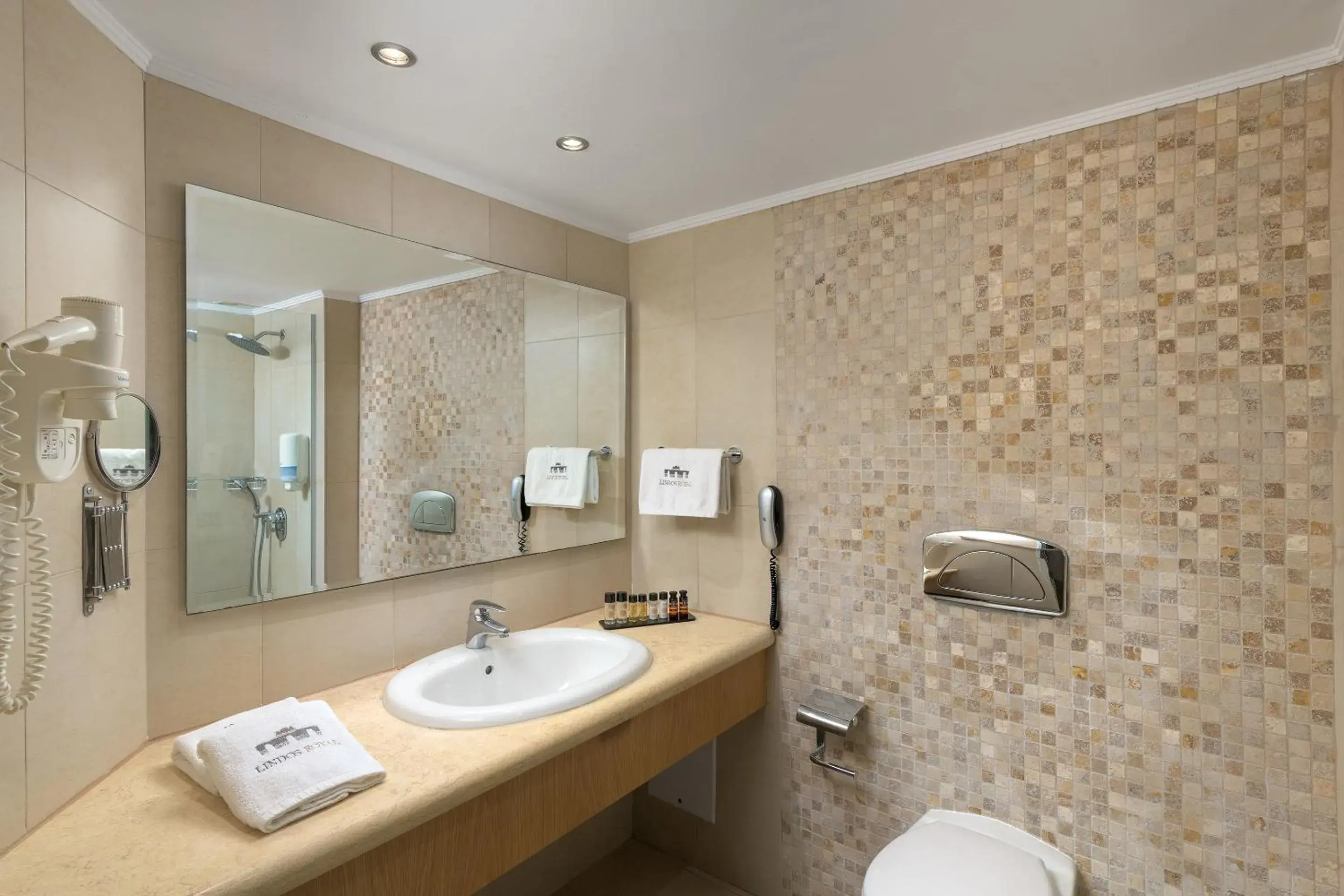 Bathroom in Lindos Royal Resort Bathroom in Lindos Royal Resort