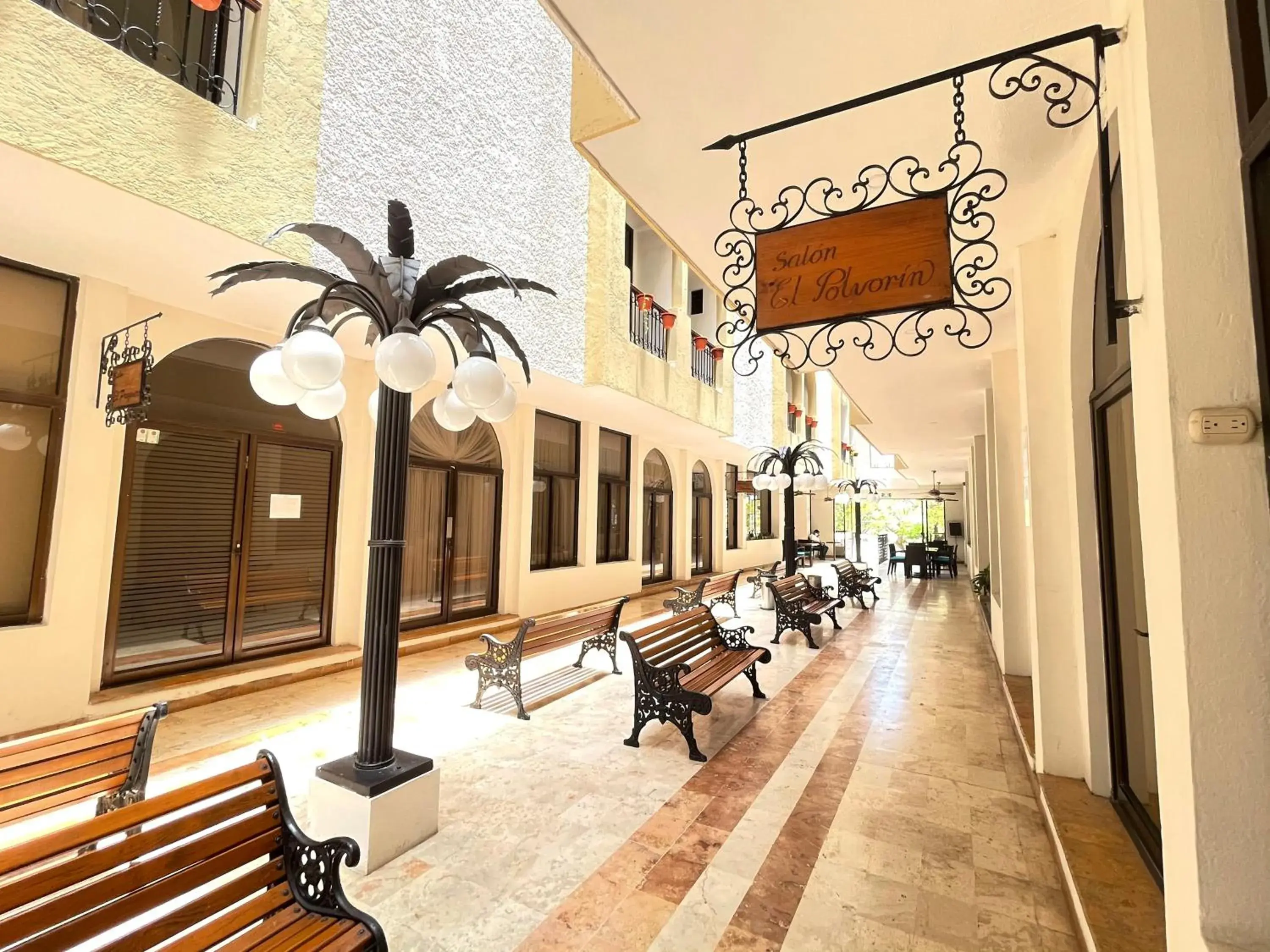 Patio in Hotel del Paseo Campeche