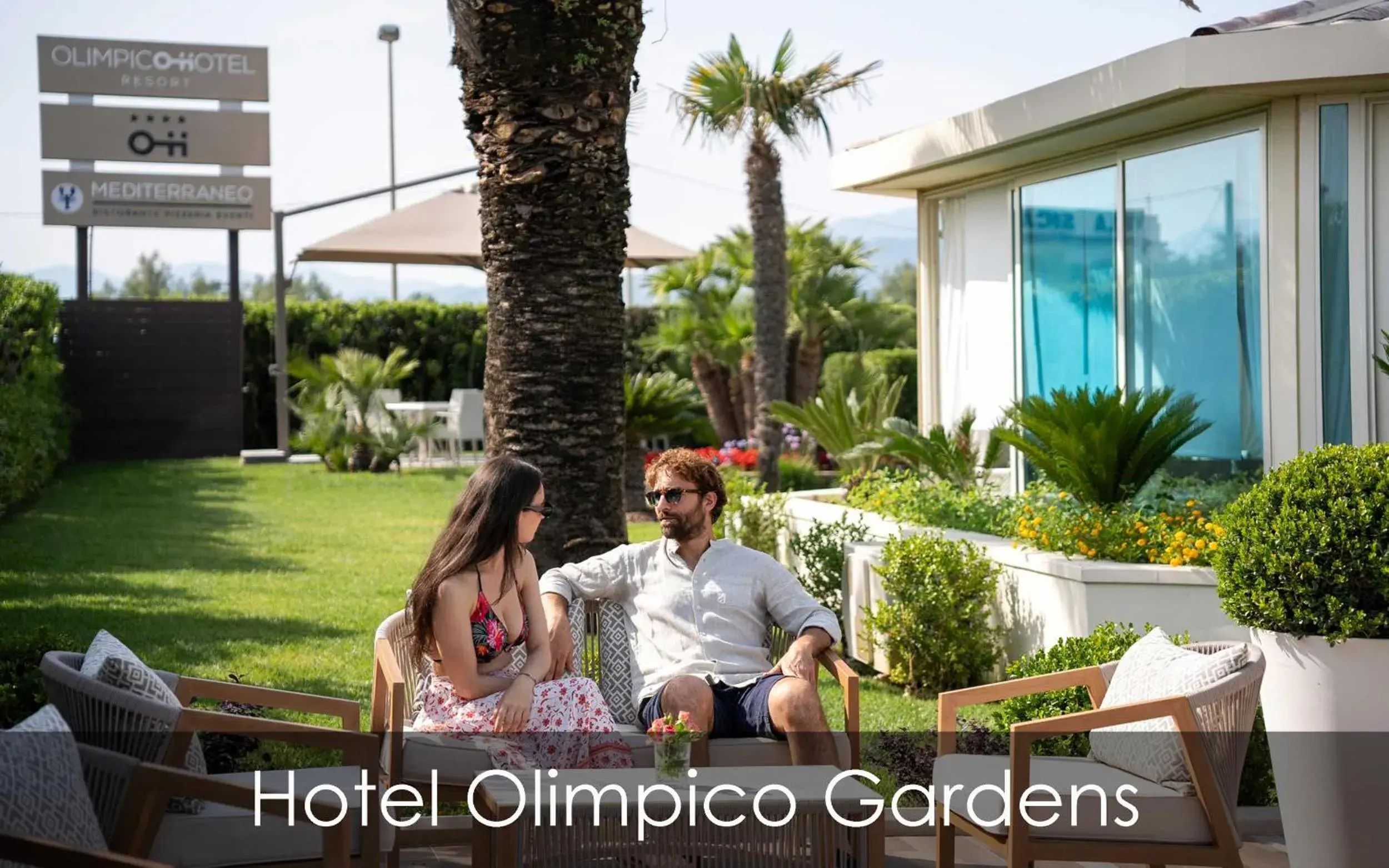 Garden in Hotel Olimpico