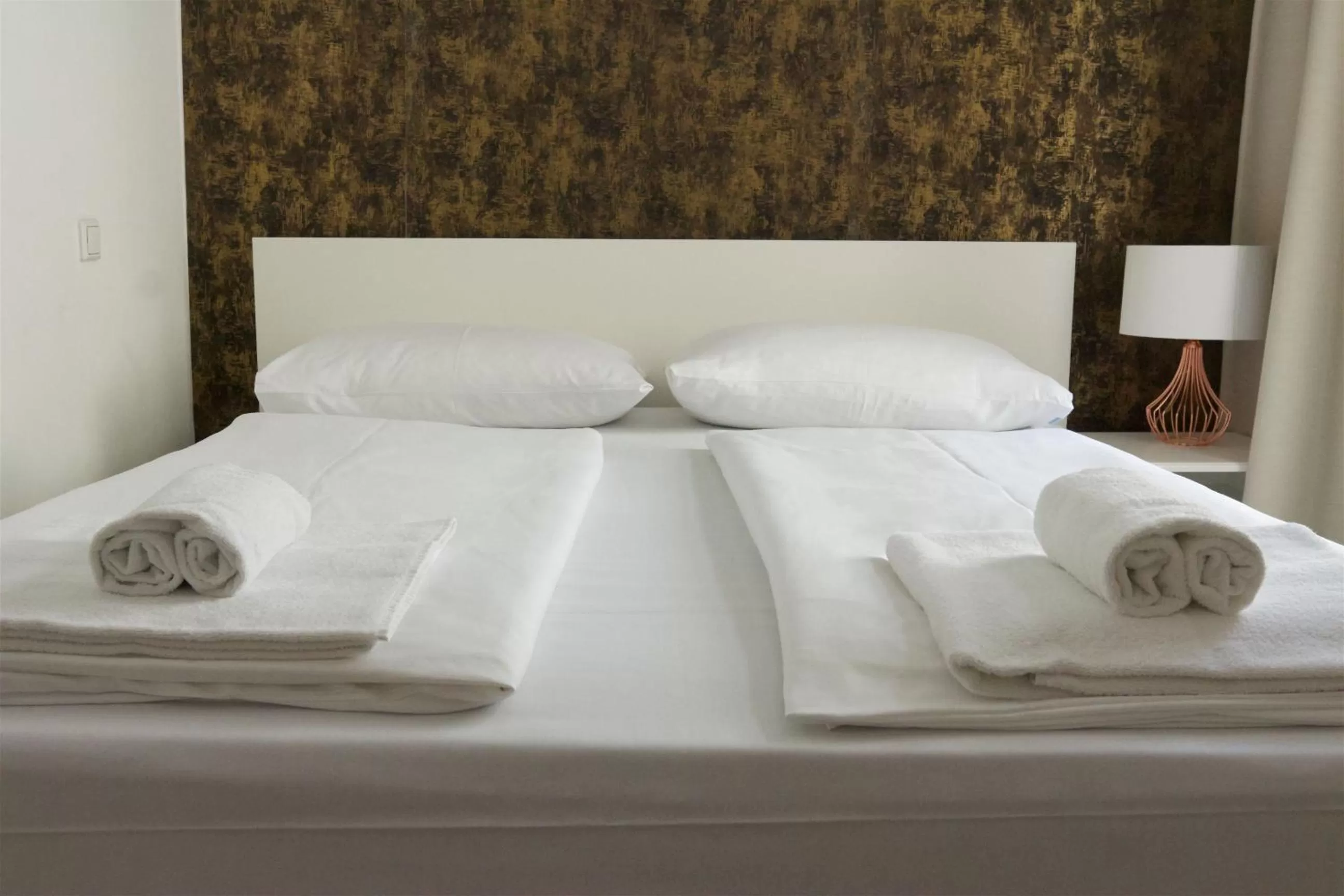 Bedroom, Bed in Hotel Pension ARPI