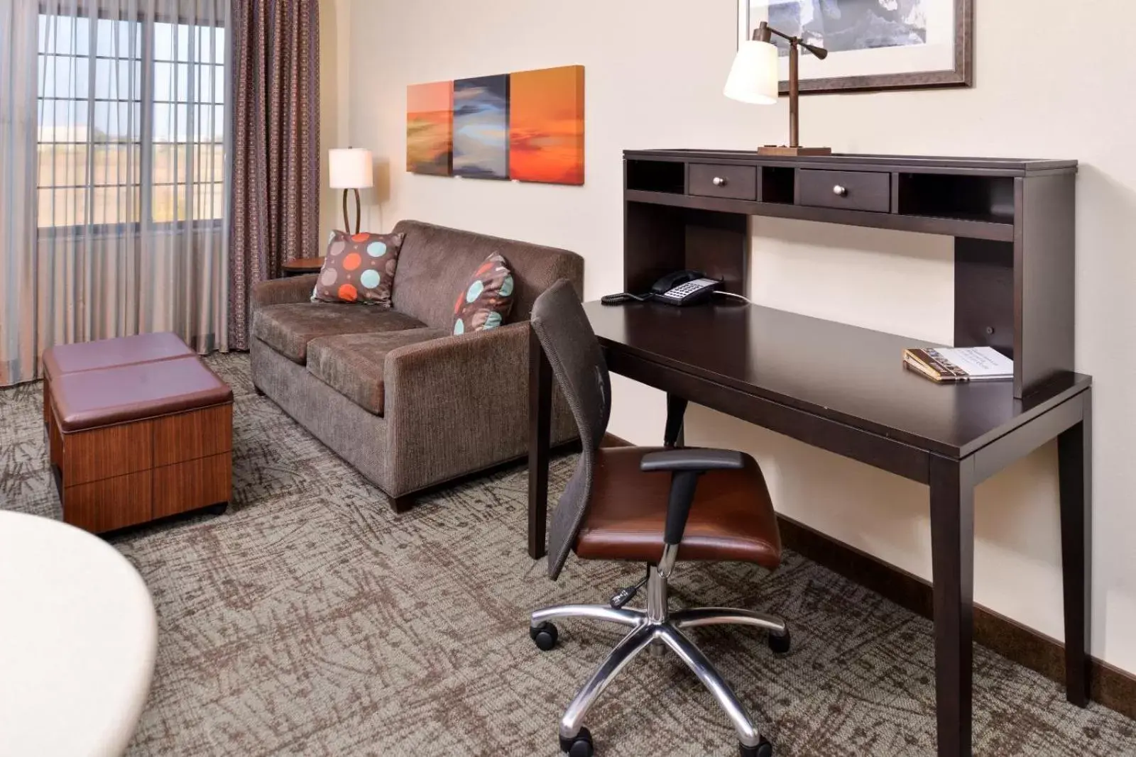 TV and multimedia, Seating Area in Staybridge Suites O'Fallon Chesterfield, an IHG Hotel