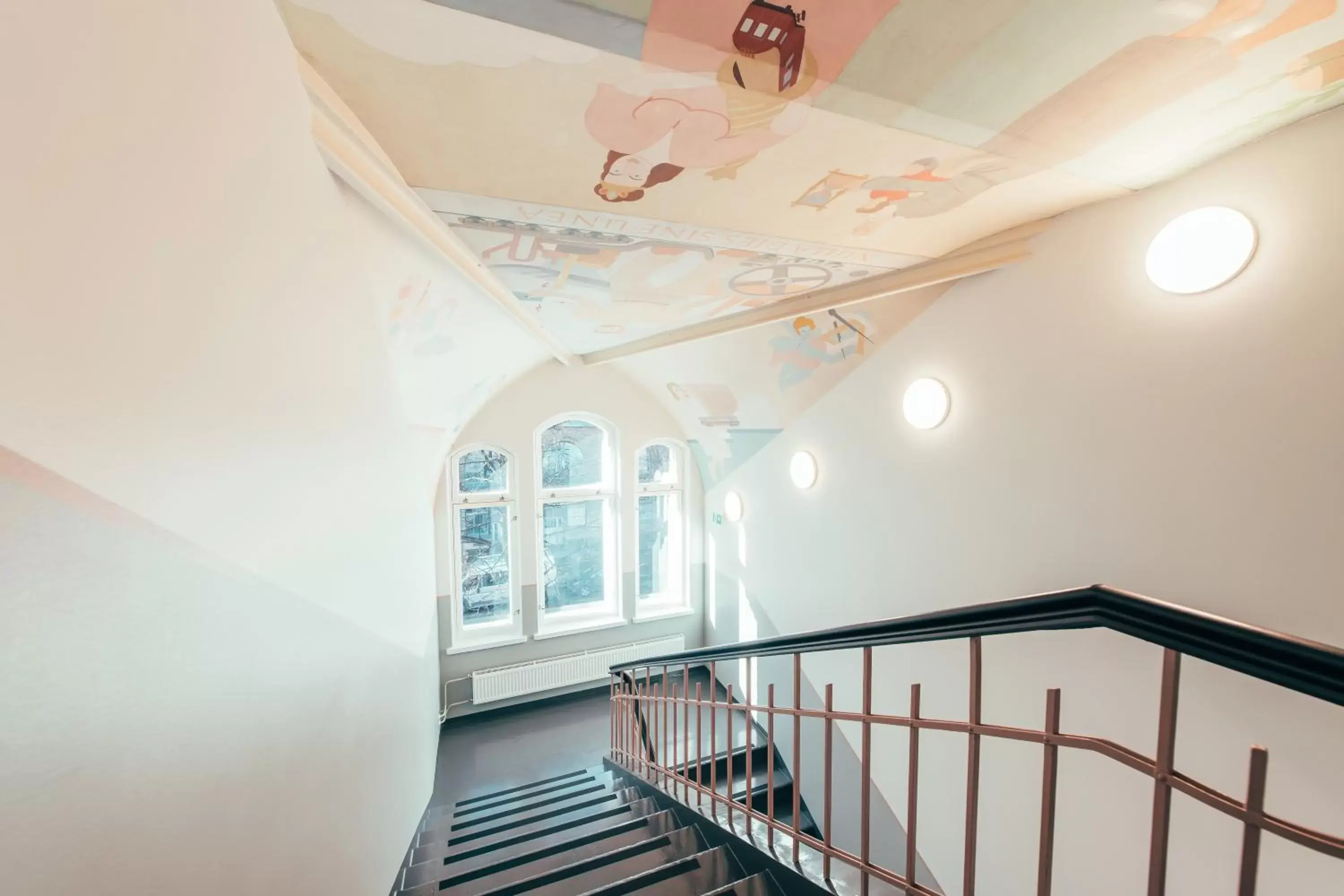 Facade/entrance in The Folks Hotel Konepaja Facade/entrance in The Folks Hotel Konepaja