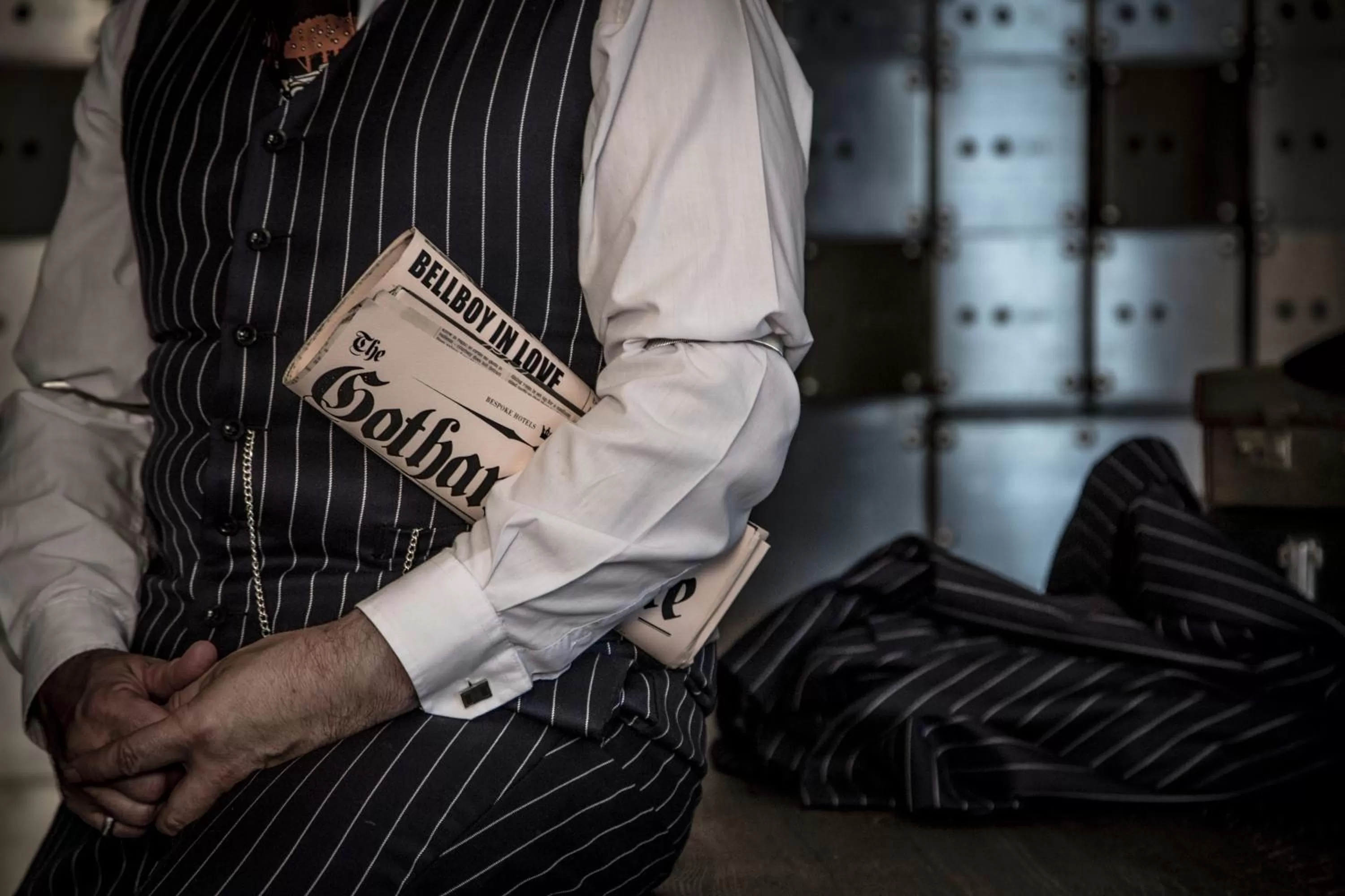 People in Hotel Gotham