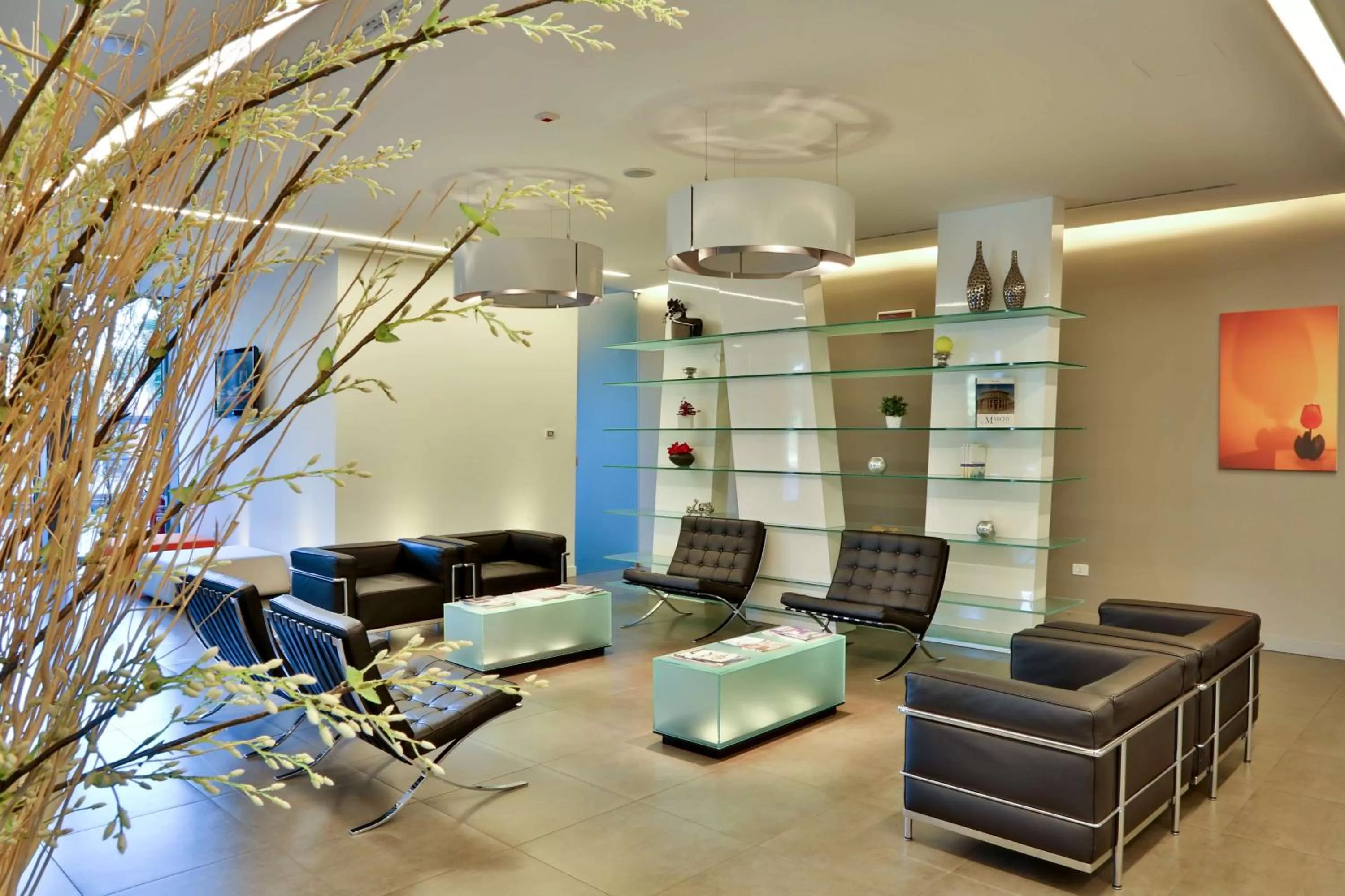 Communal lounge/ TV room in Best Western Parco Paglia Hotel