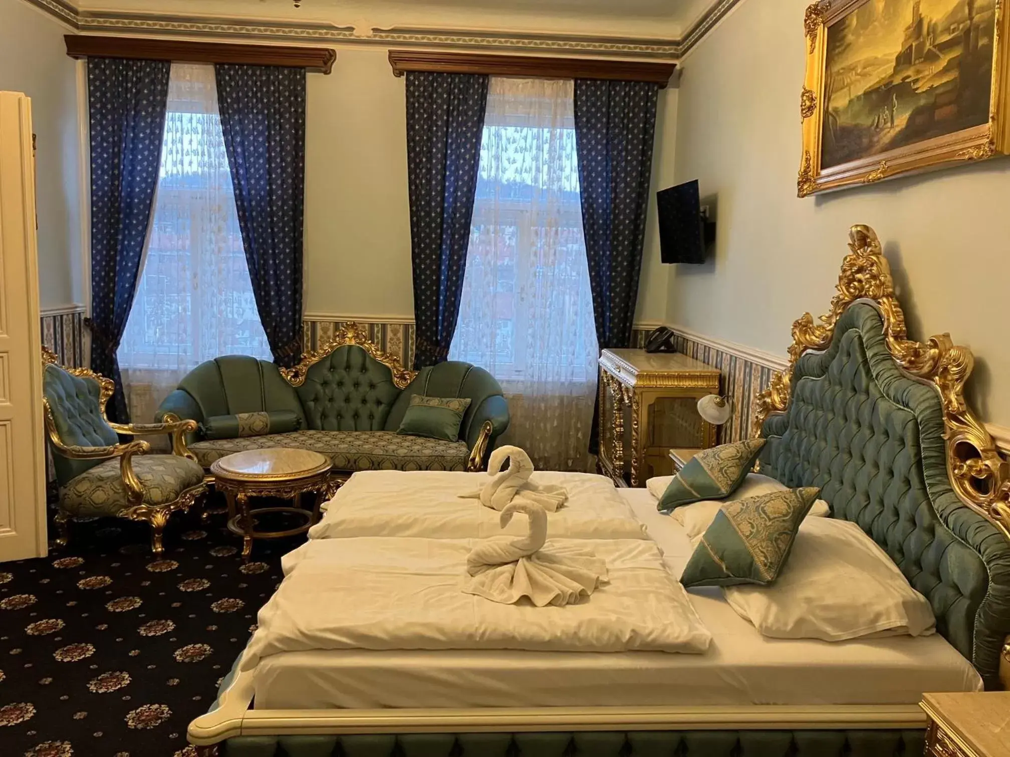 Bedroom in Hotel Klarinn Prague Castle