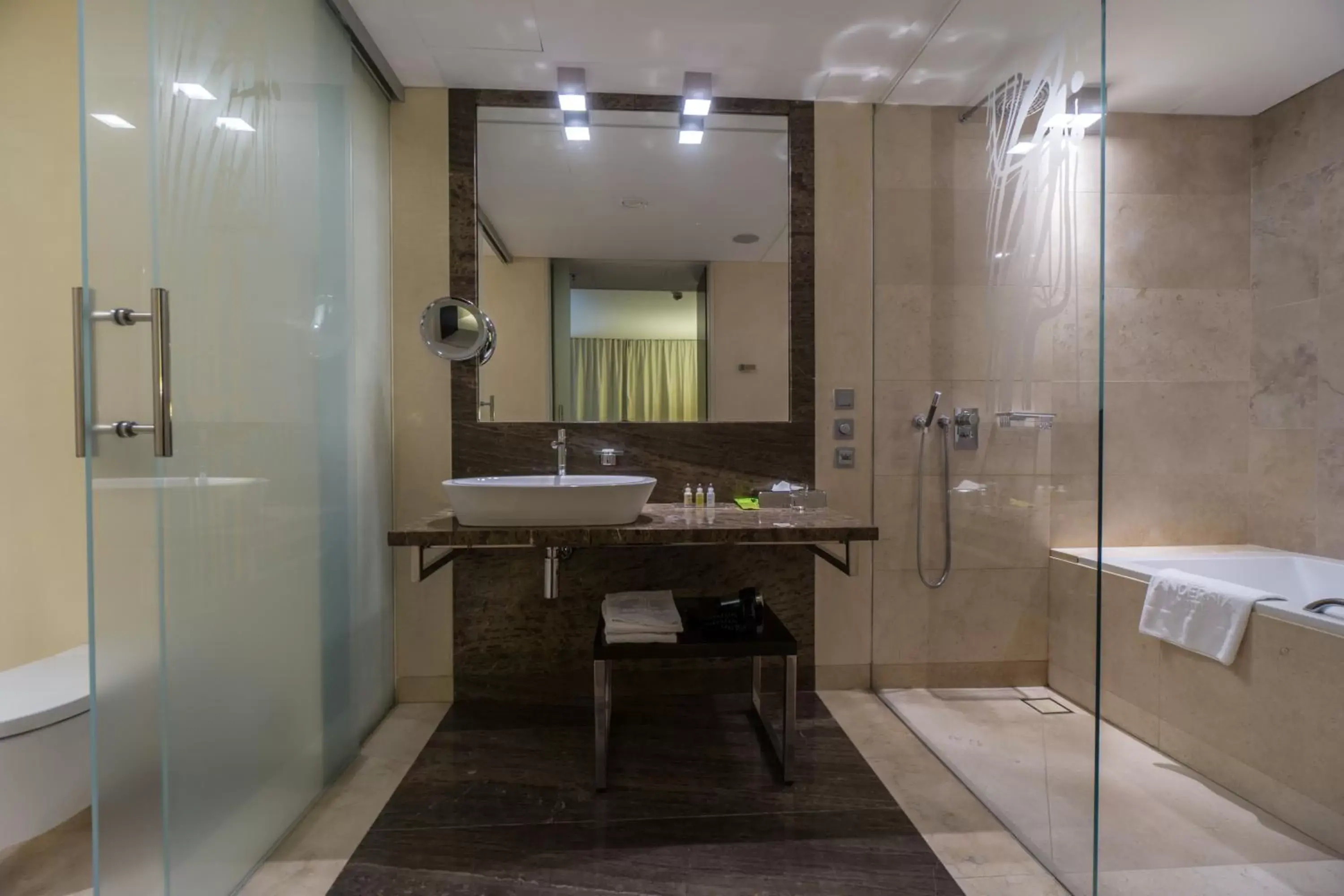 Bathroom in Andersia Hotel & Spa Poznan, a member of Radisson Individuals