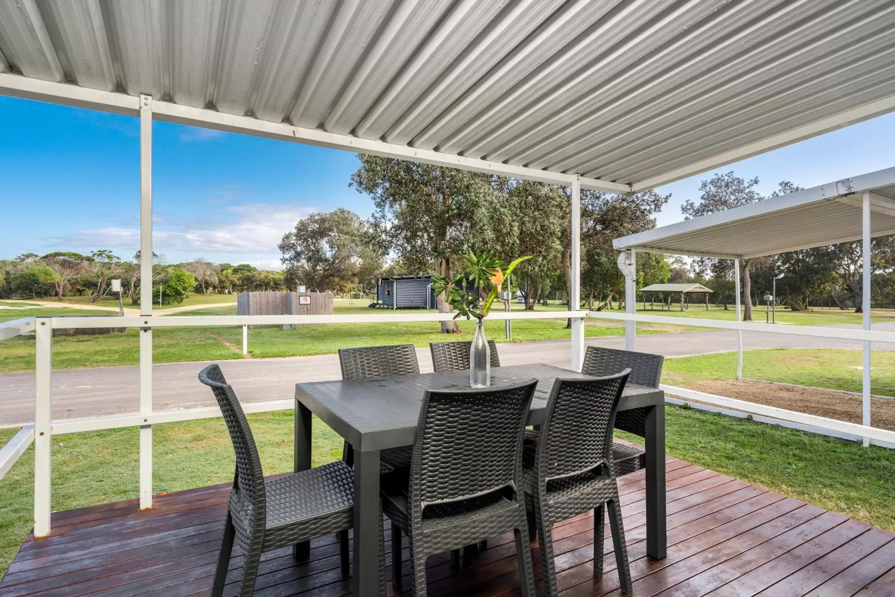 Garden view in Ballina Beach Nature Resort