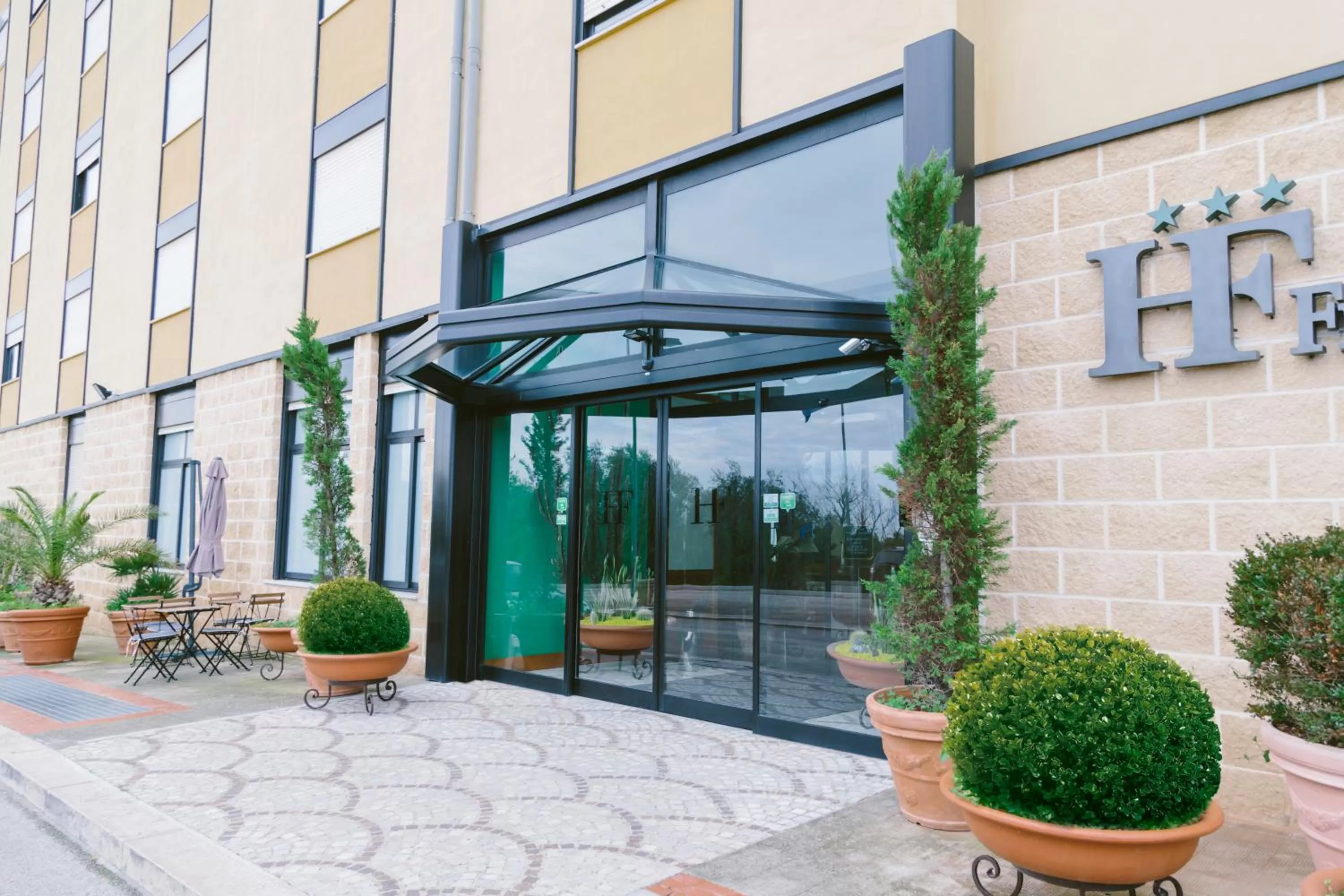 Facade/entrance in Hotel Residence Federiciano
