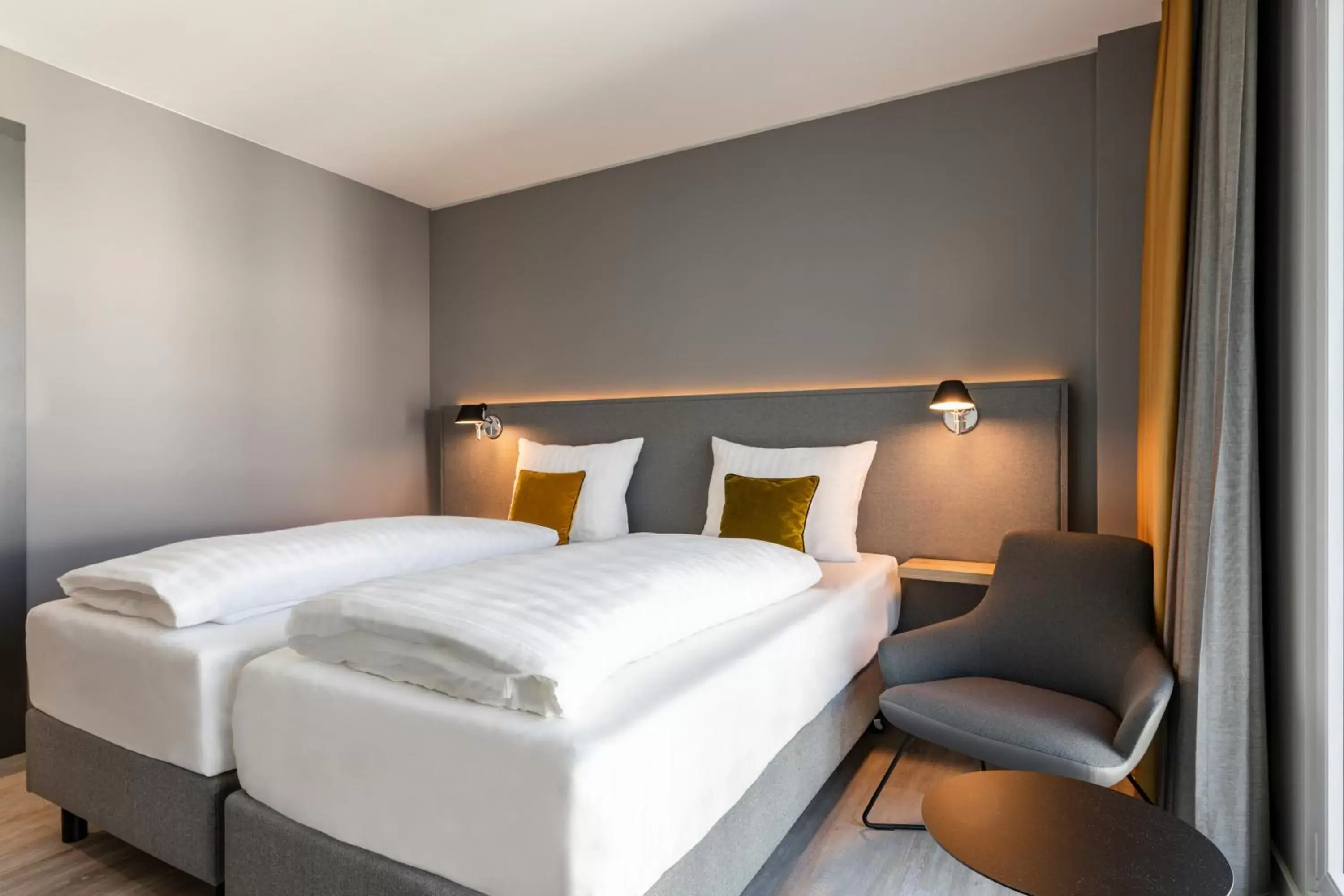 Photo of the whole room, Bed in Maxx Hotel Aalen