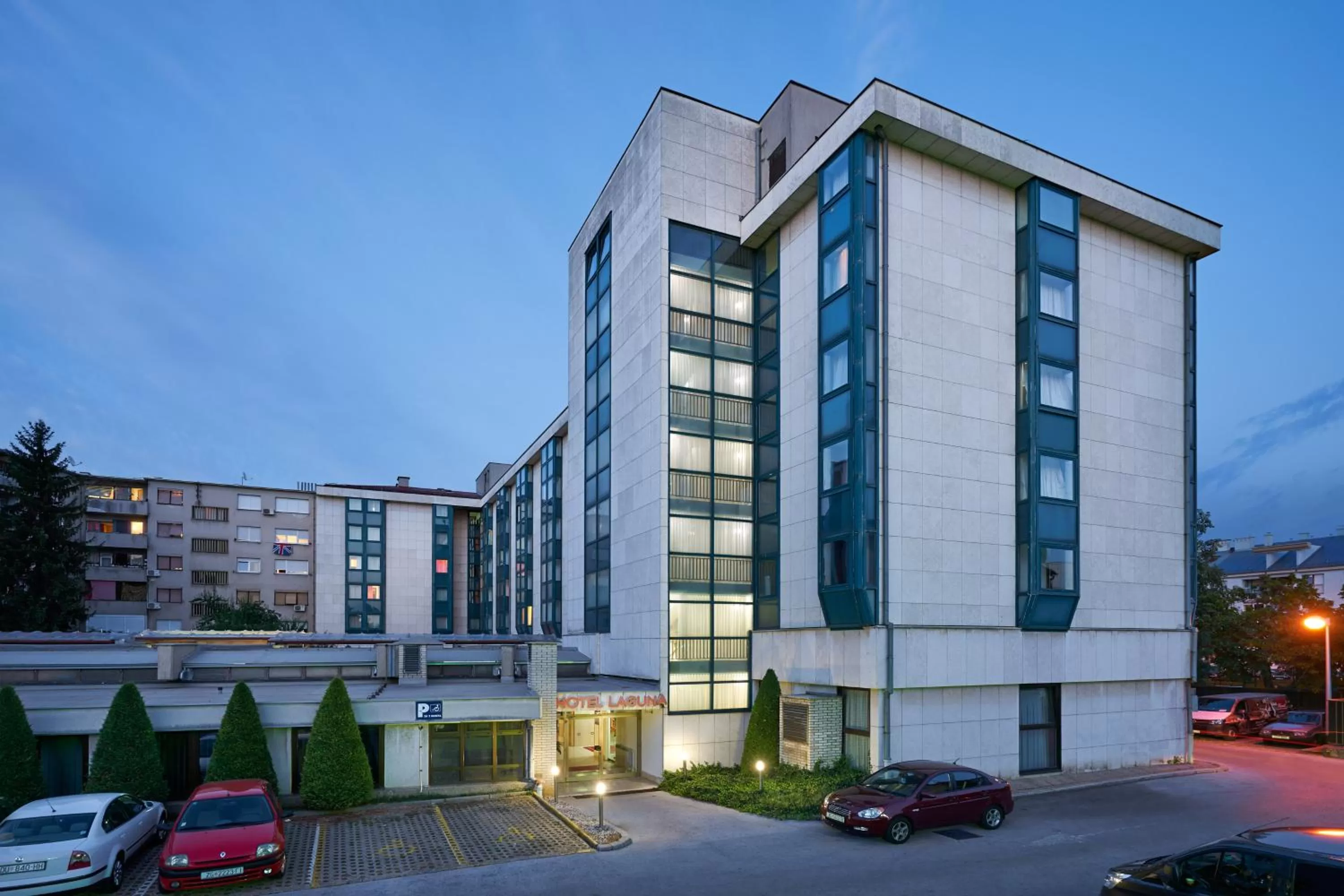 Property building in Hotel Laguna Zagreb