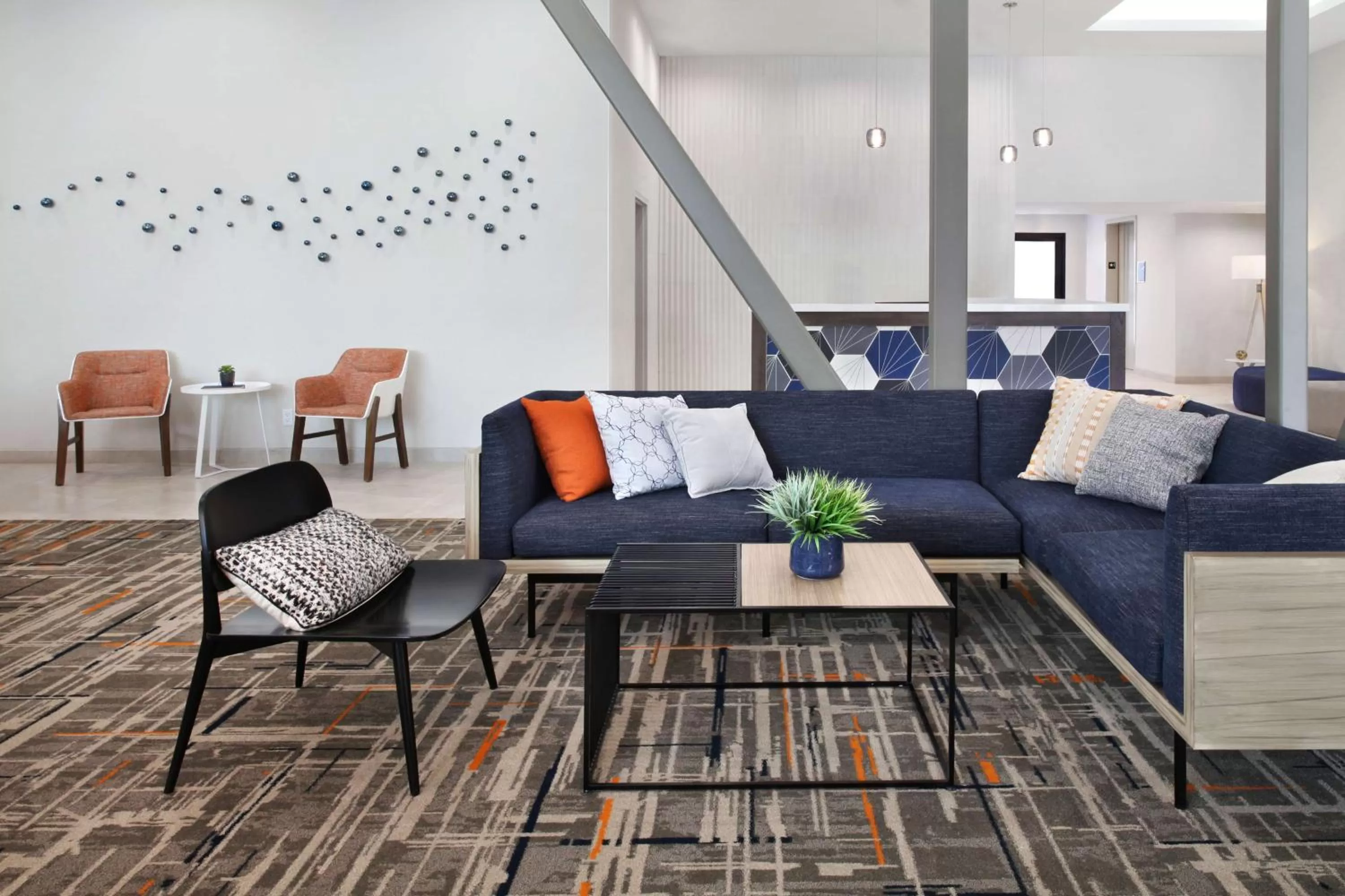 Lobby or reception in Homewood Suites By Hilton San Diego Central