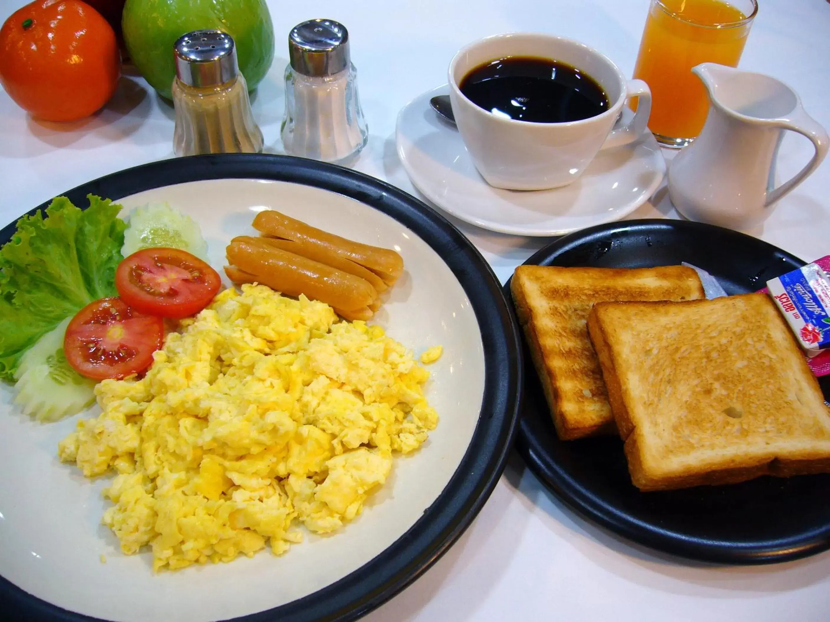 American breakfast, Breakfast in Grand Business Inn
