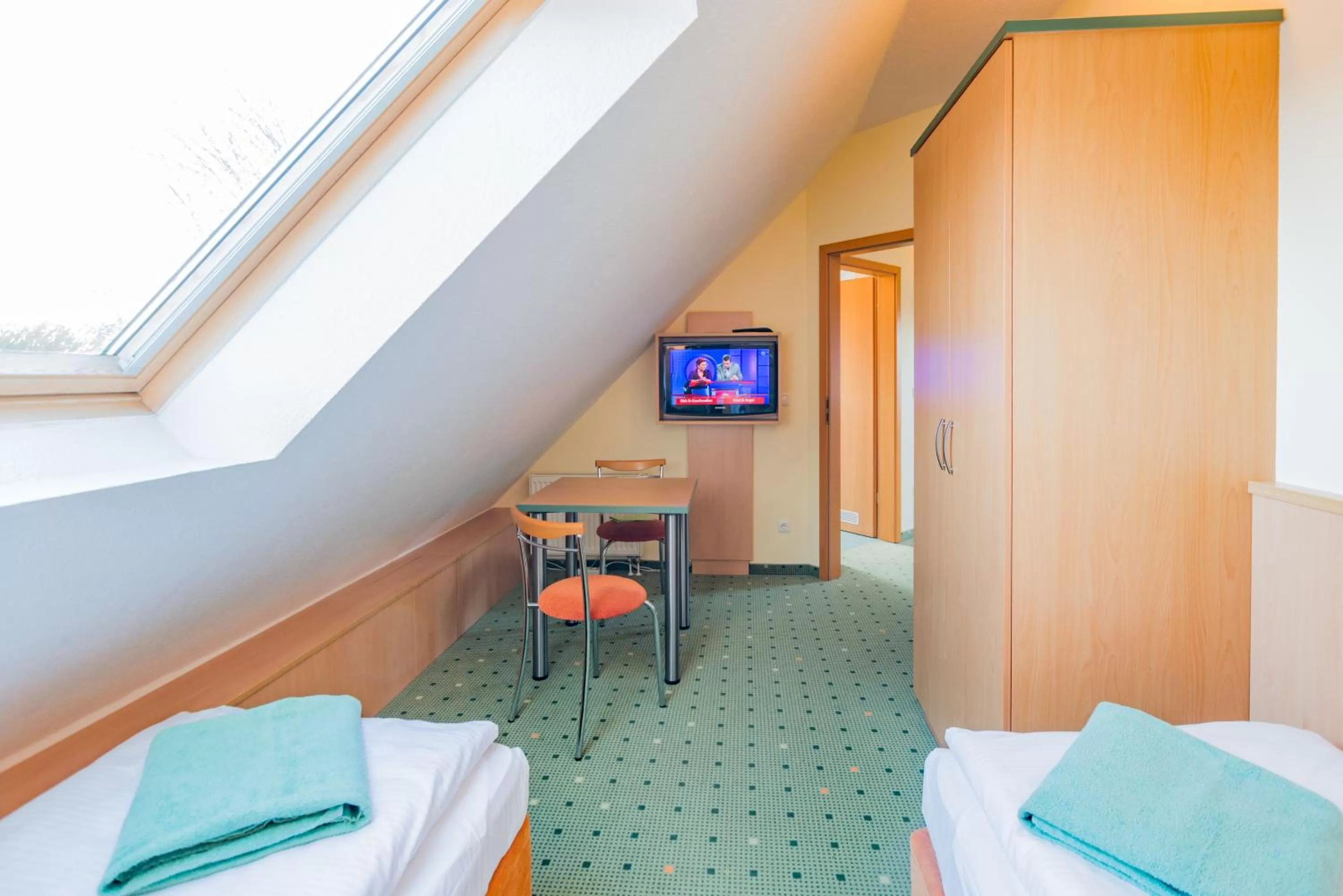 Photo of the whole room, Bed in Am Weststrand Apartmenthaus Waldeck