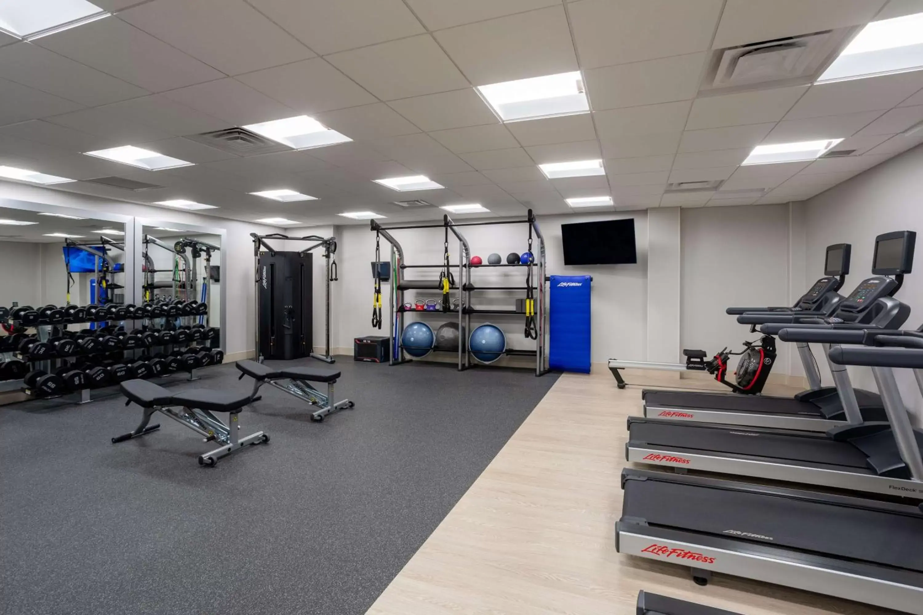 Fitness centre/facilities, Fitness Center/Facilities in Homewood Suites By Hilton Albuquerque Downtown