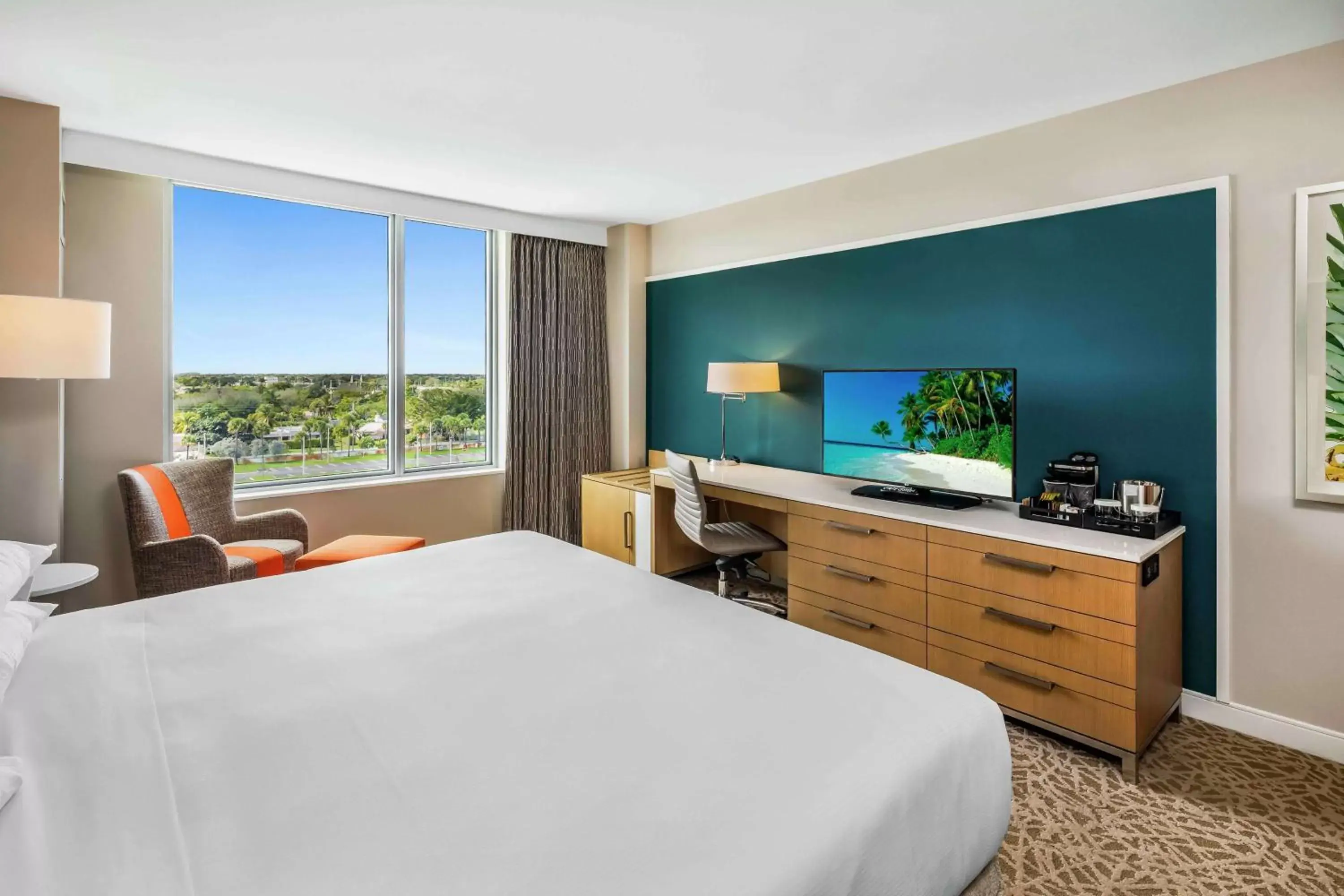 Bedroom in Hilton Miami Dadeland