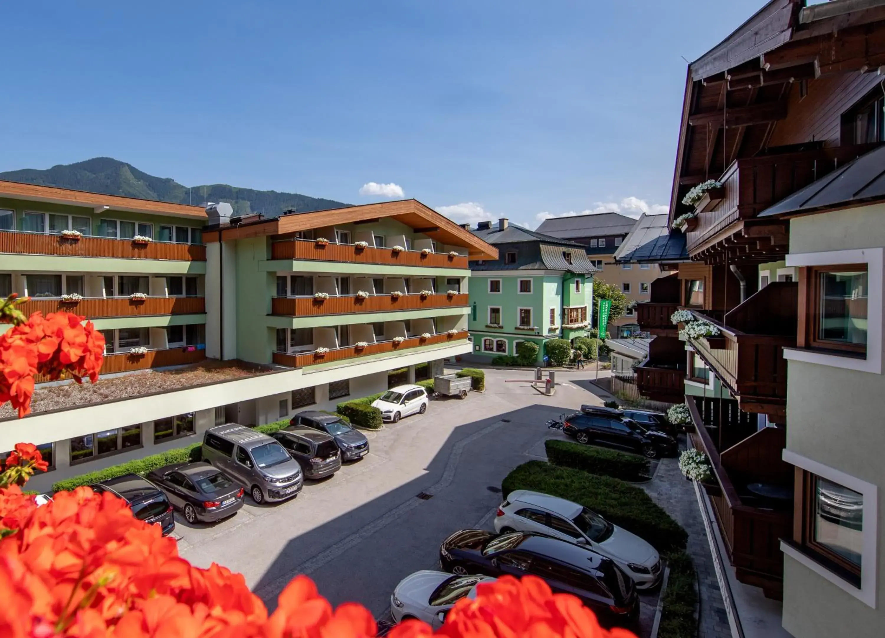 Property building in Hotel Grüner Baum