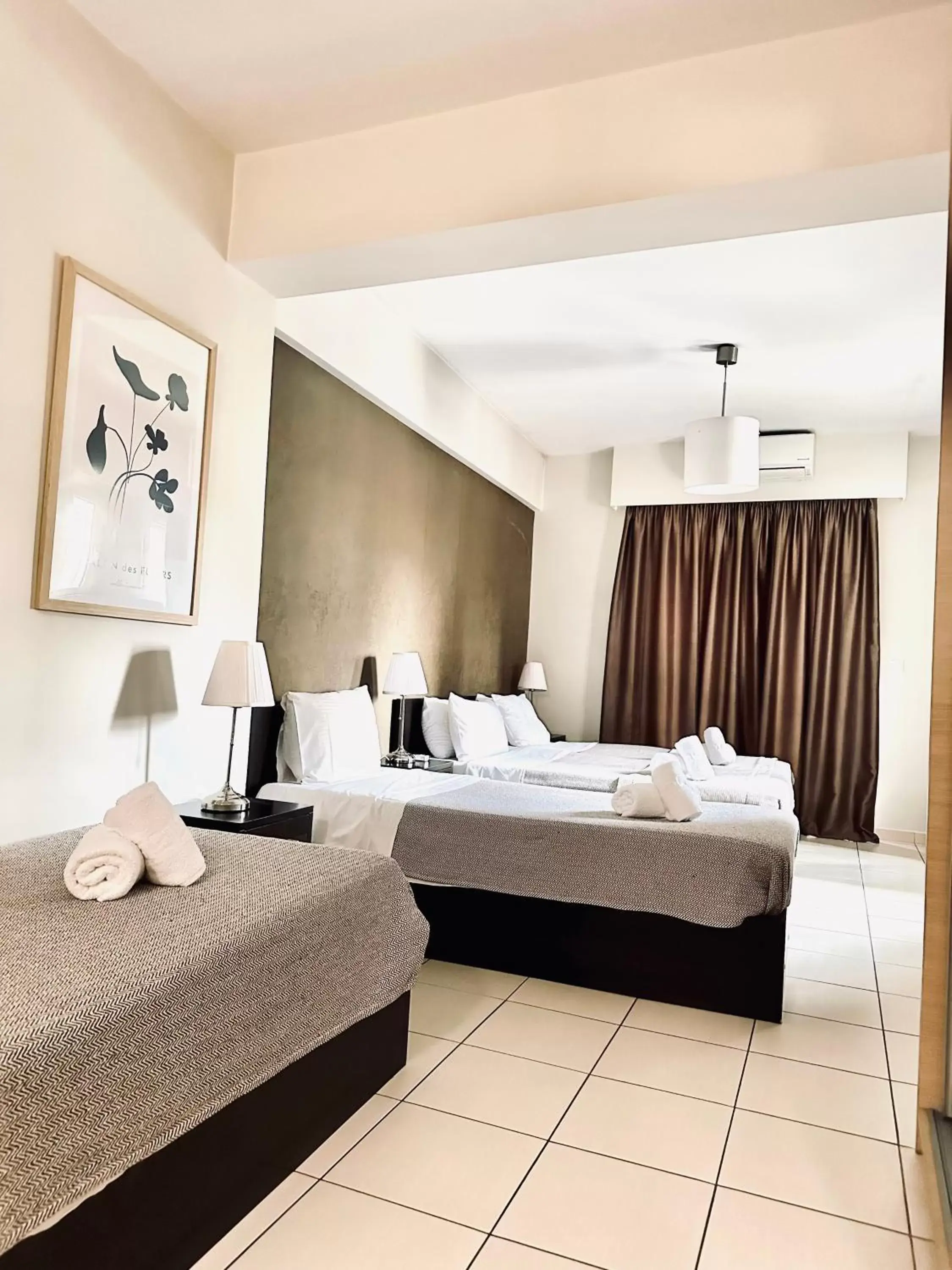 Bed in Mc Queen Rooms & Apartments