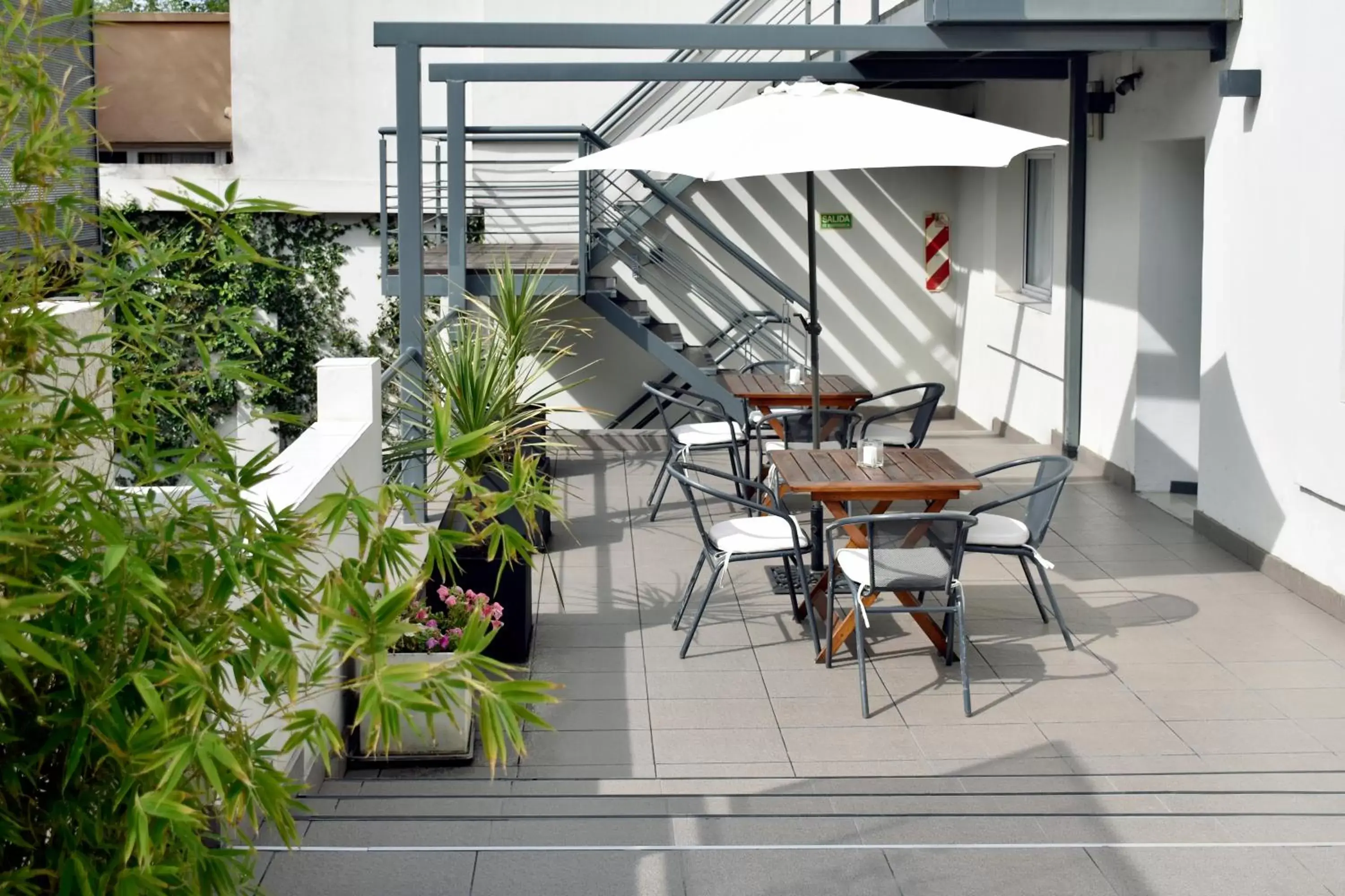 Balcony/Terrace in Abril Hotel Boutique