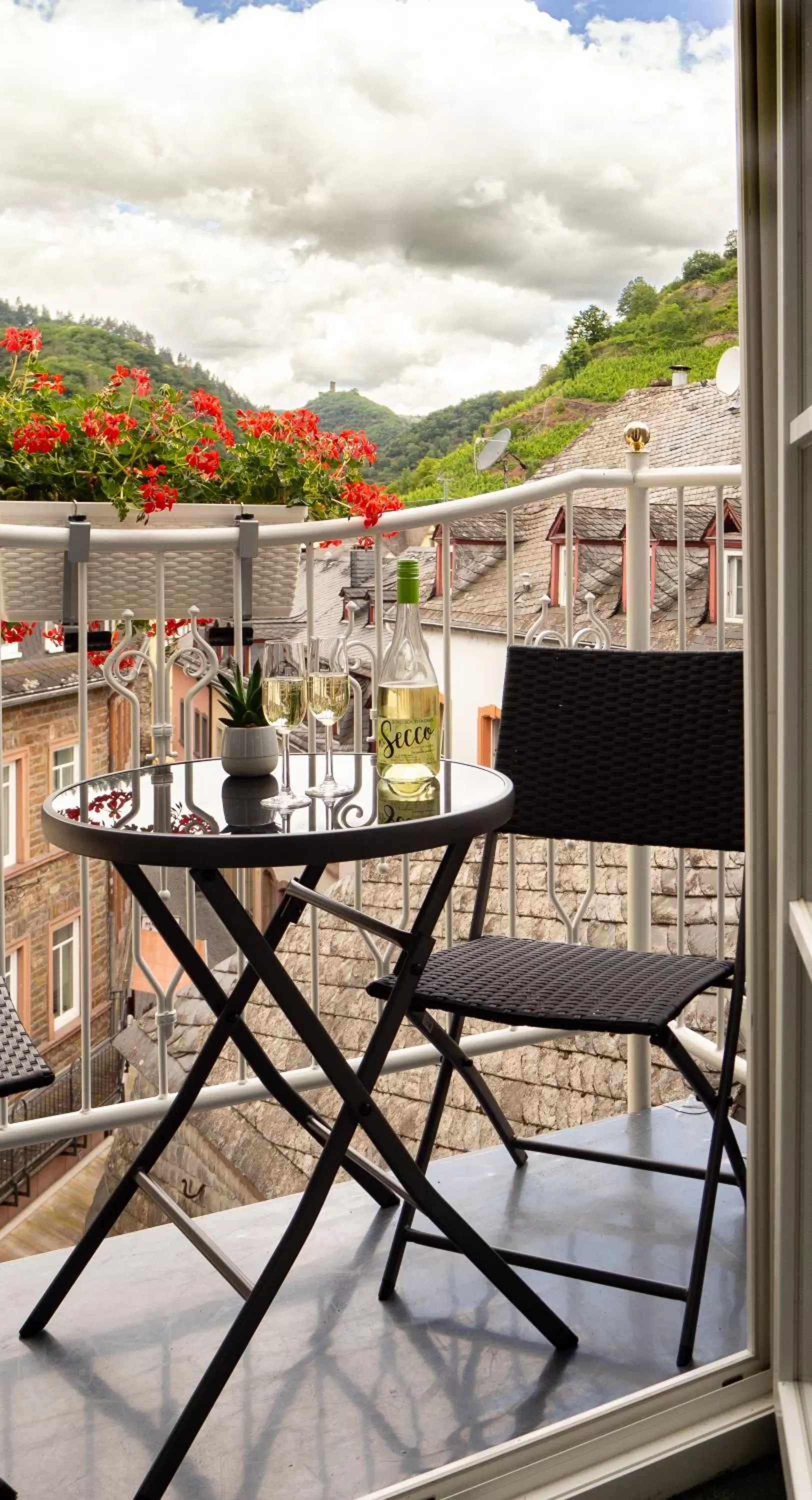 Balcony/Terrace in Hotel Germania