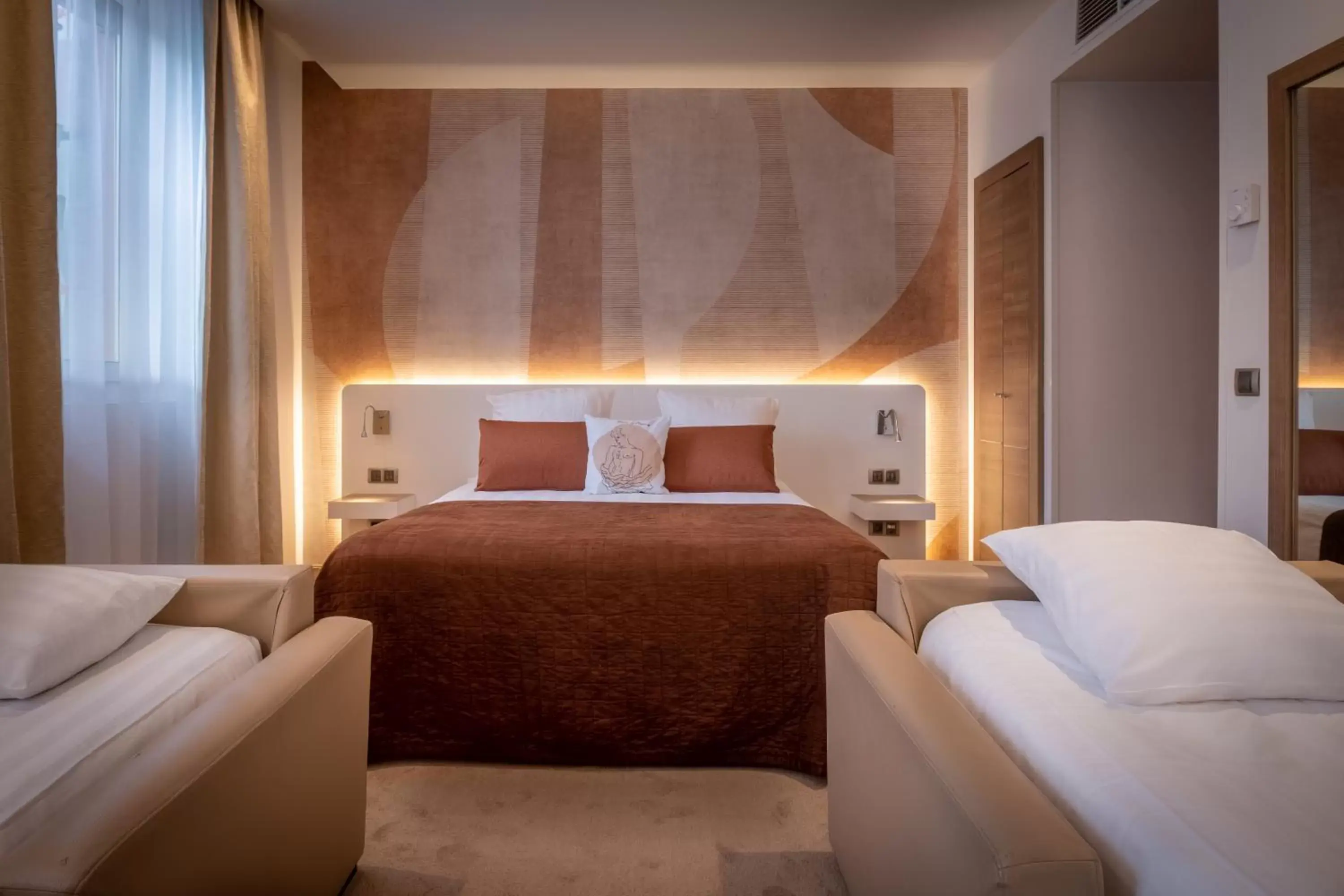 Bed in Best Western Premier Hotel Prince de Galles