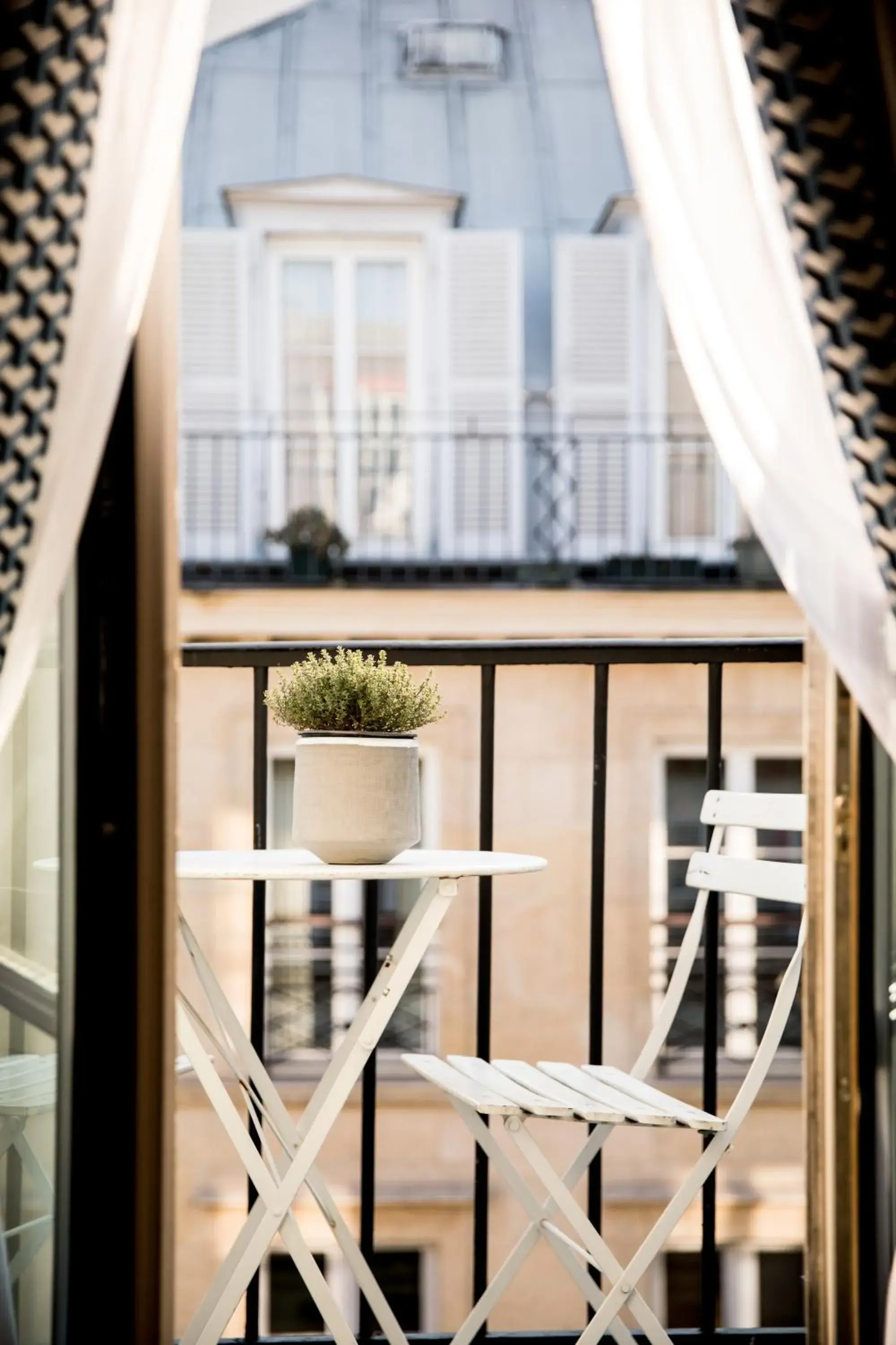 Balcony/Terrace in Renaissance by Marriott Paris Vendome Hotel