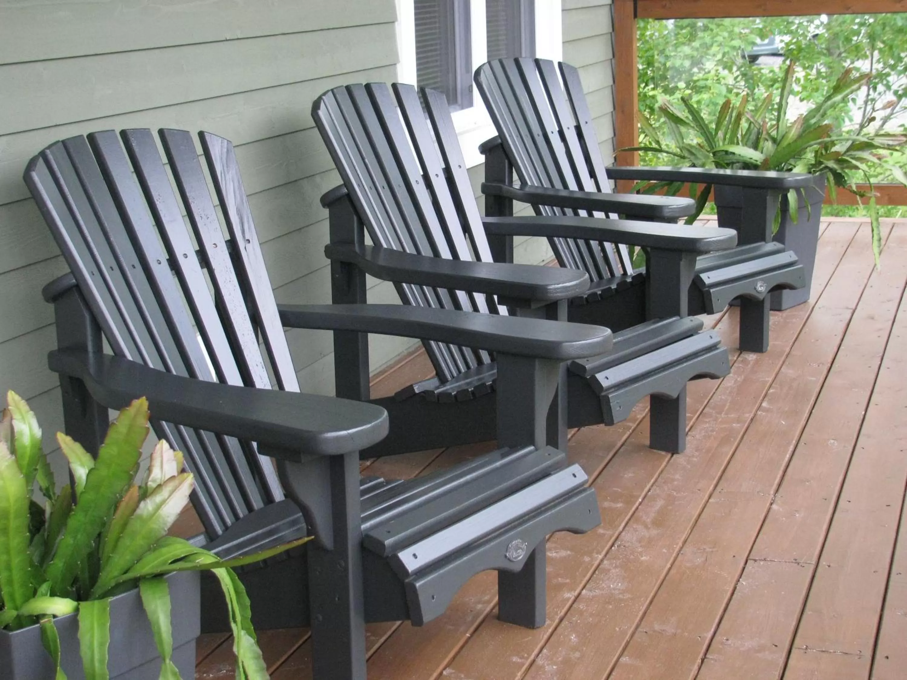 Balcony/Terrace in Gî'Temps couette et café B&B