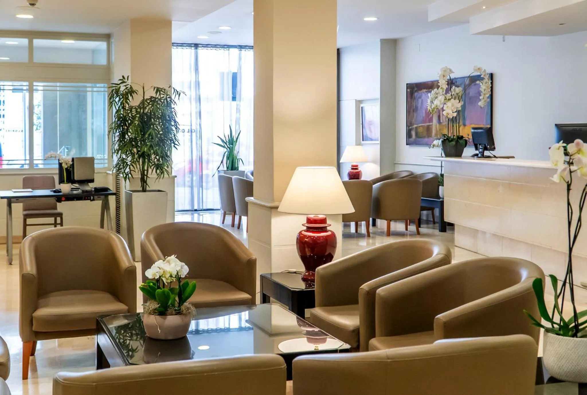 Living room in Hotel Glòries