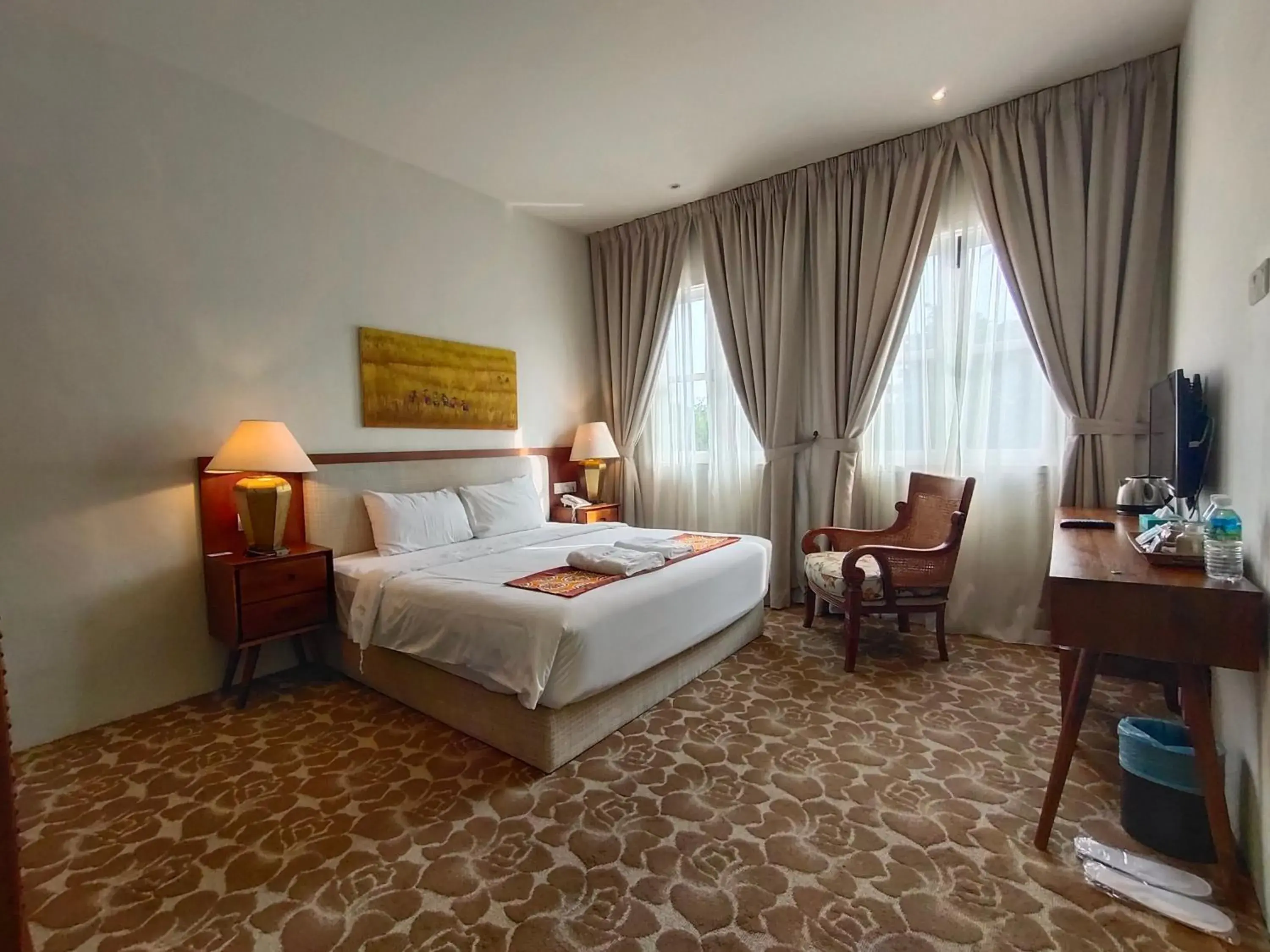 View (from property/room), Bed in Kapitan Kongsi Boutique Hotel View (from property/room), Bed in Kapitan Kongsi Boutique Hotel