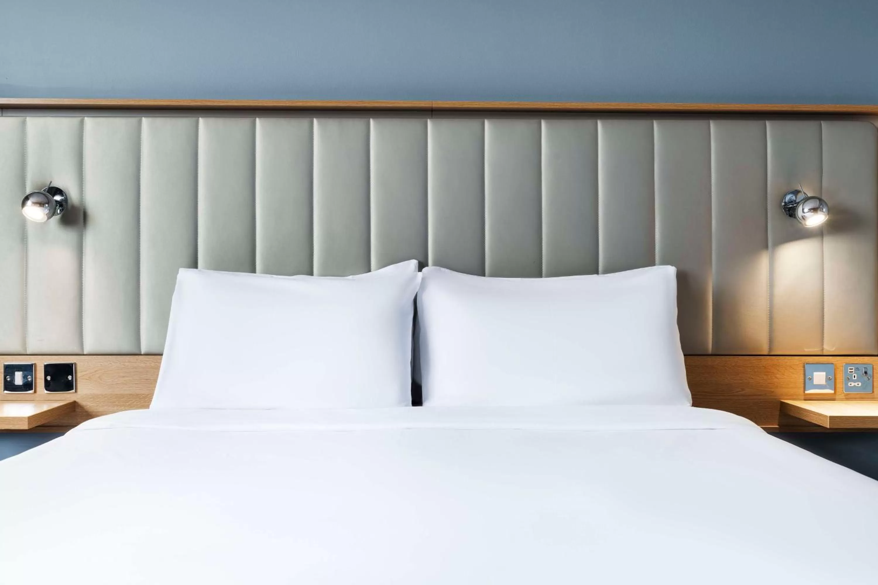 Bed in Radisson Hotel York