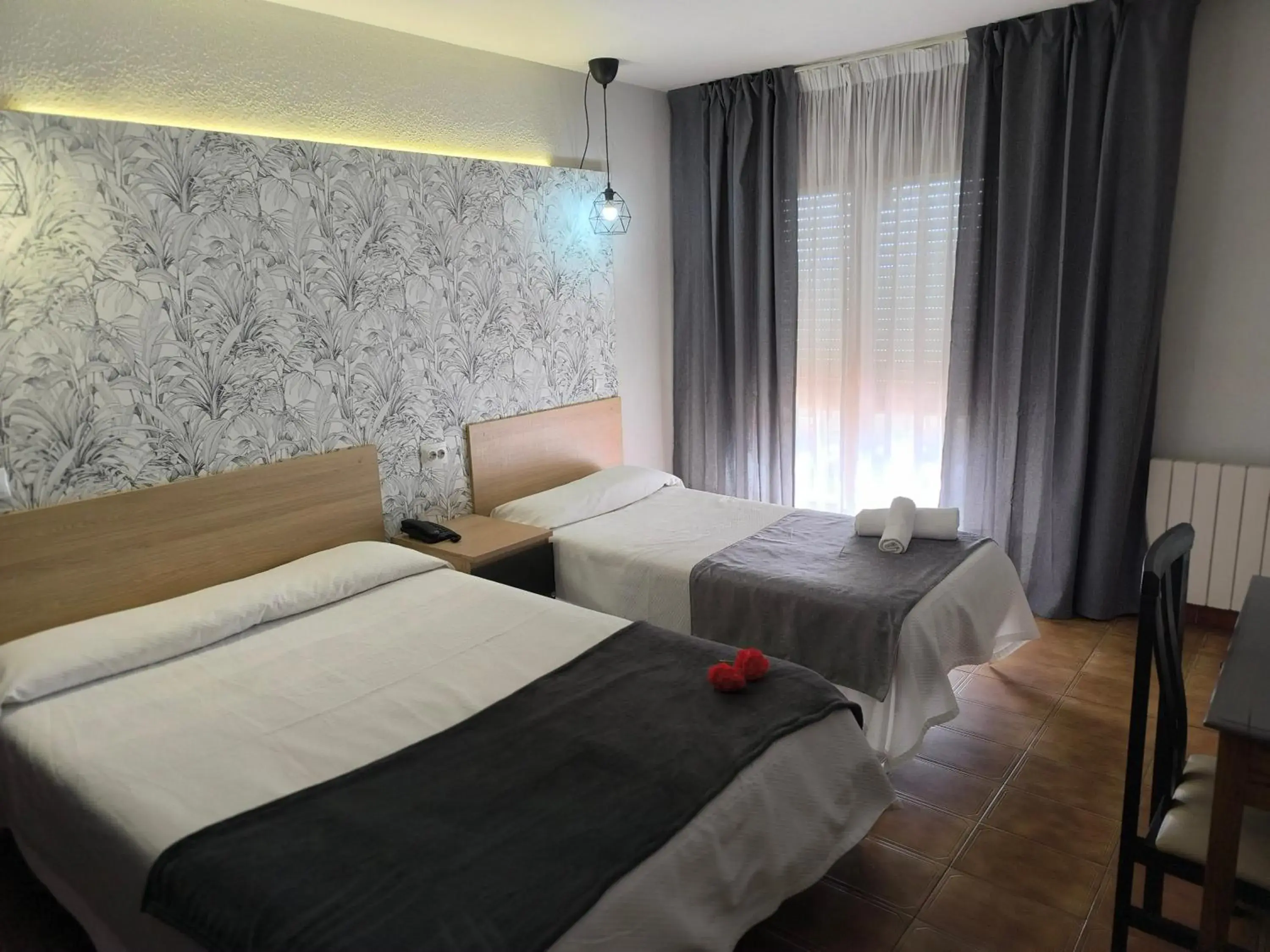 Bed in Hotel Arillo