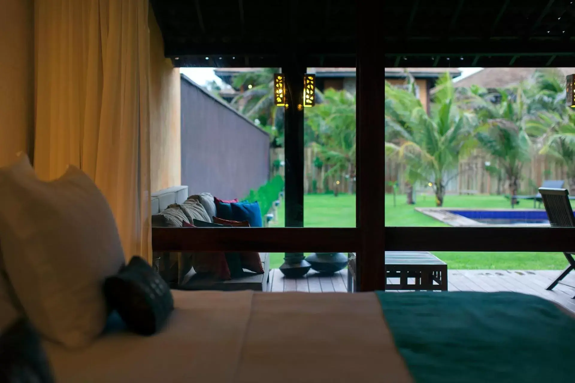 Garden view, Bed in Zorah Beach Hotel Garden view, Bed in Zorah Beach Hotel