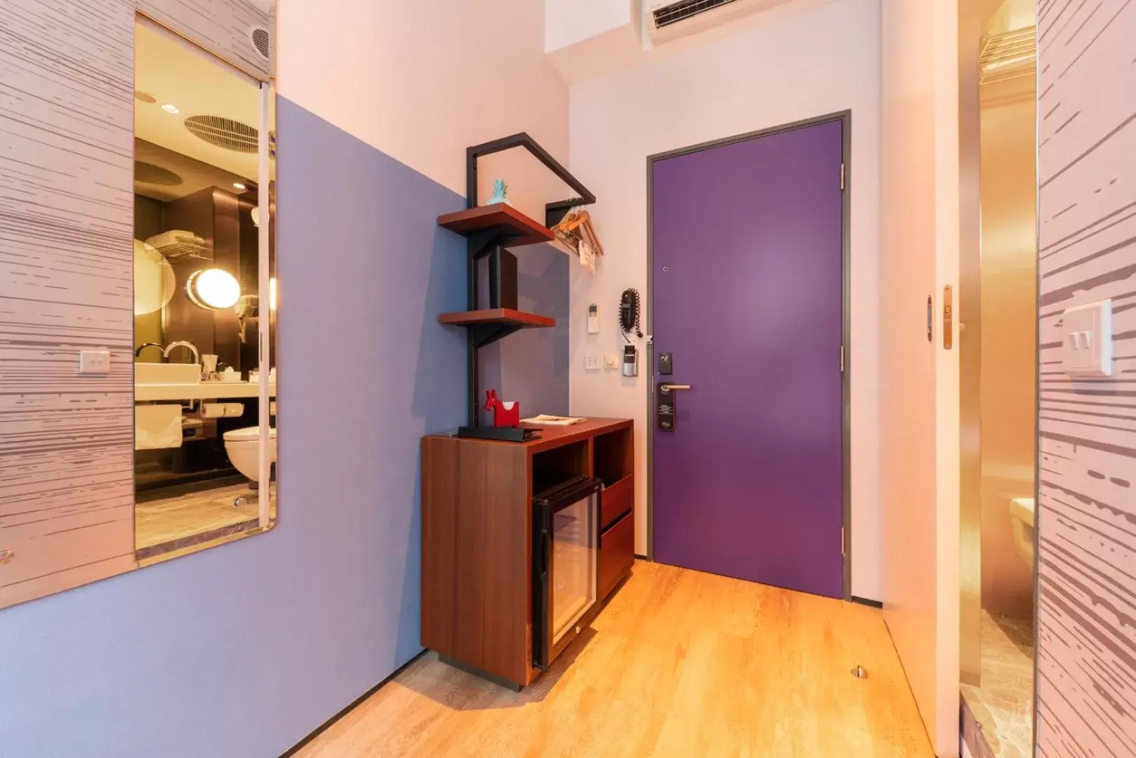 Bedroom, Kitchen/Kitchenette in The Sheung Wan by Ovolo