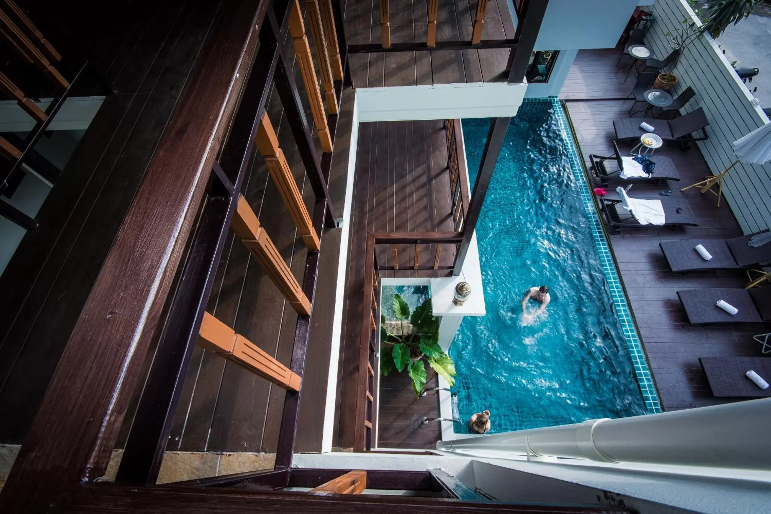 Swimming pool, Pool View in Goldenbell Hotel Chiangmai