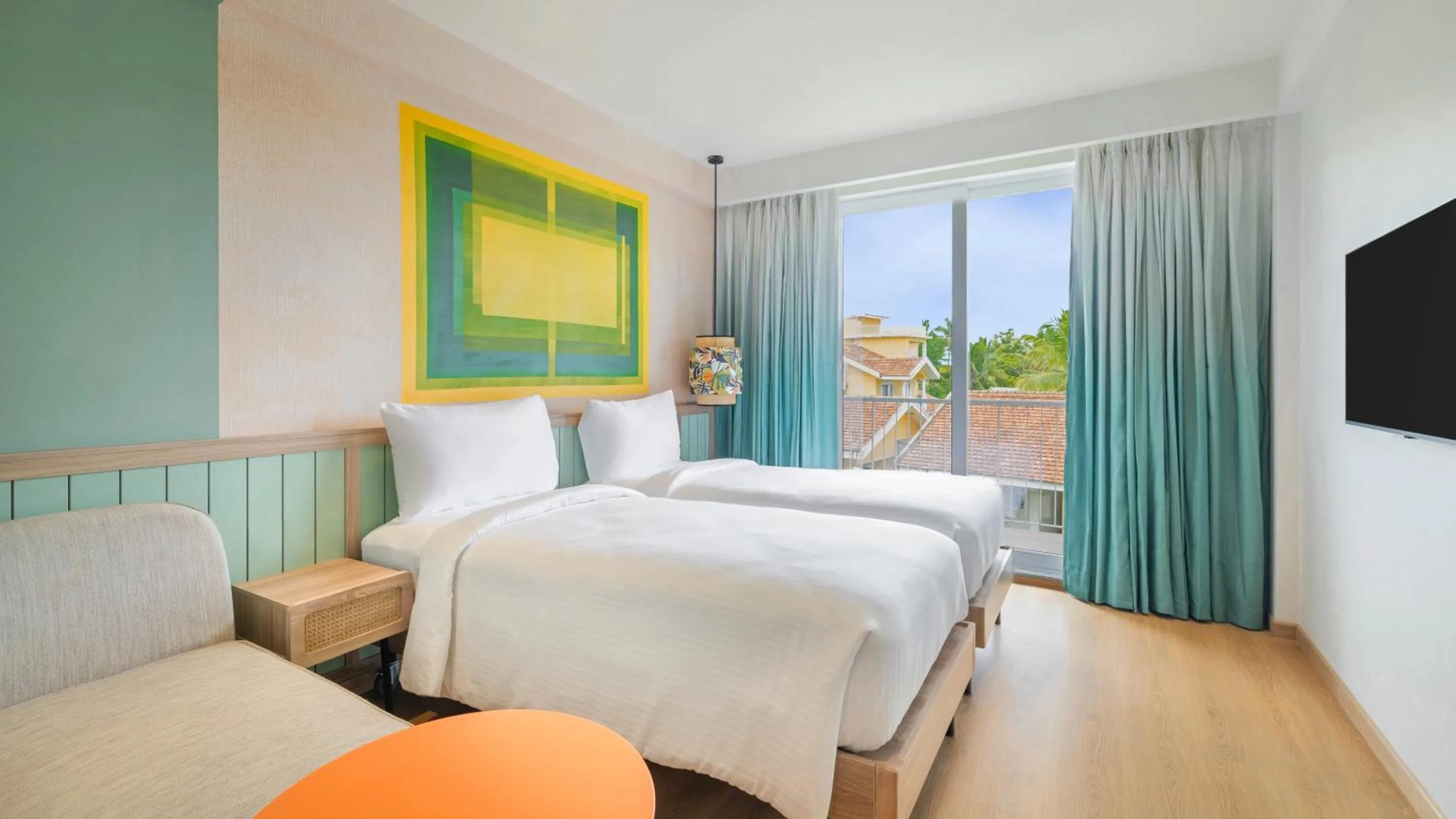 Bedroom, Bed in ibis Styles Goa Vagator - An Accor Brand