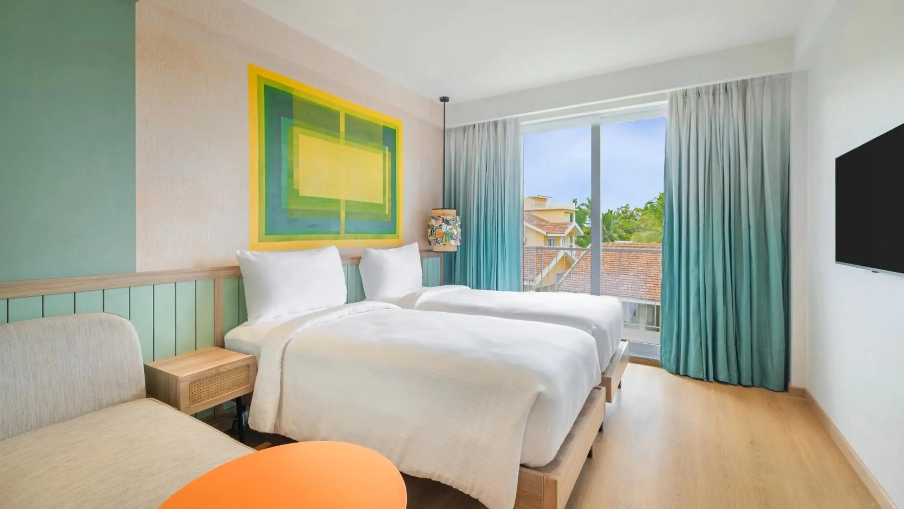 Bedroom, Bed in ibis Styles Goa Vagator - An Accor Brand Bedroom, Bed in ibis Styles Goa Vagator - An Accor Brand