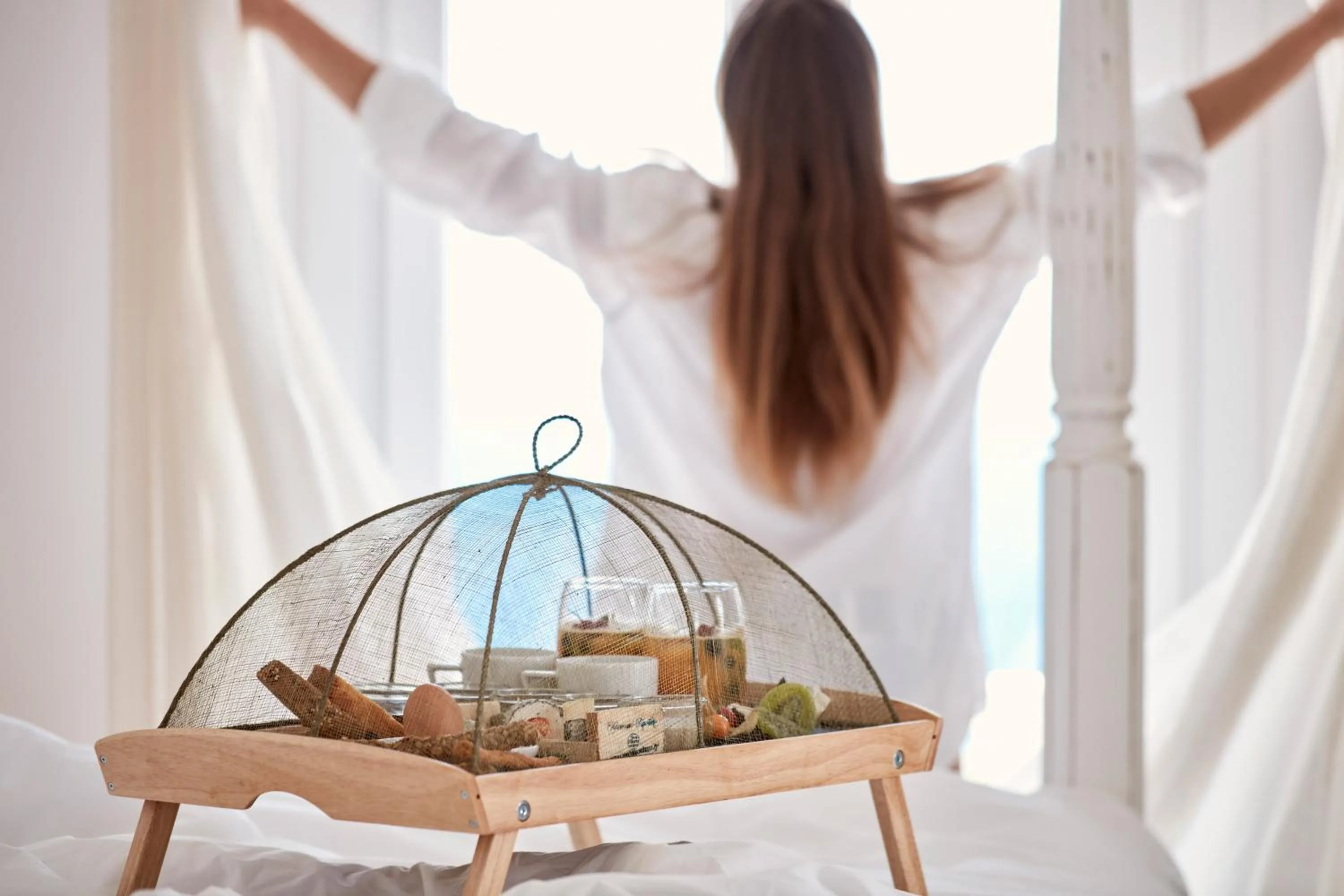 People in Mykonos Princess Hotel