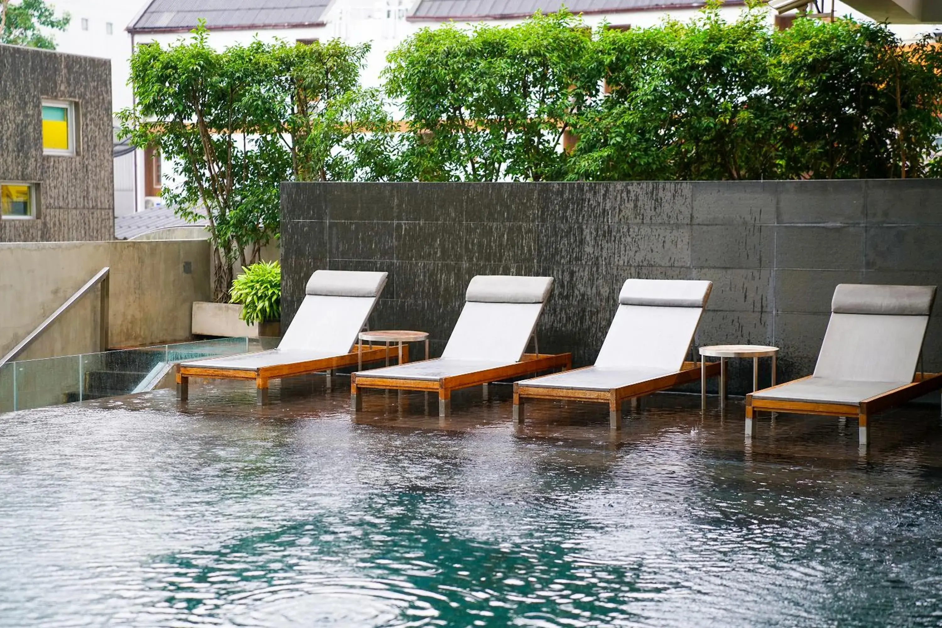 Swimming pool in LiT BANGKOK Hotel - SHA Extra Plus