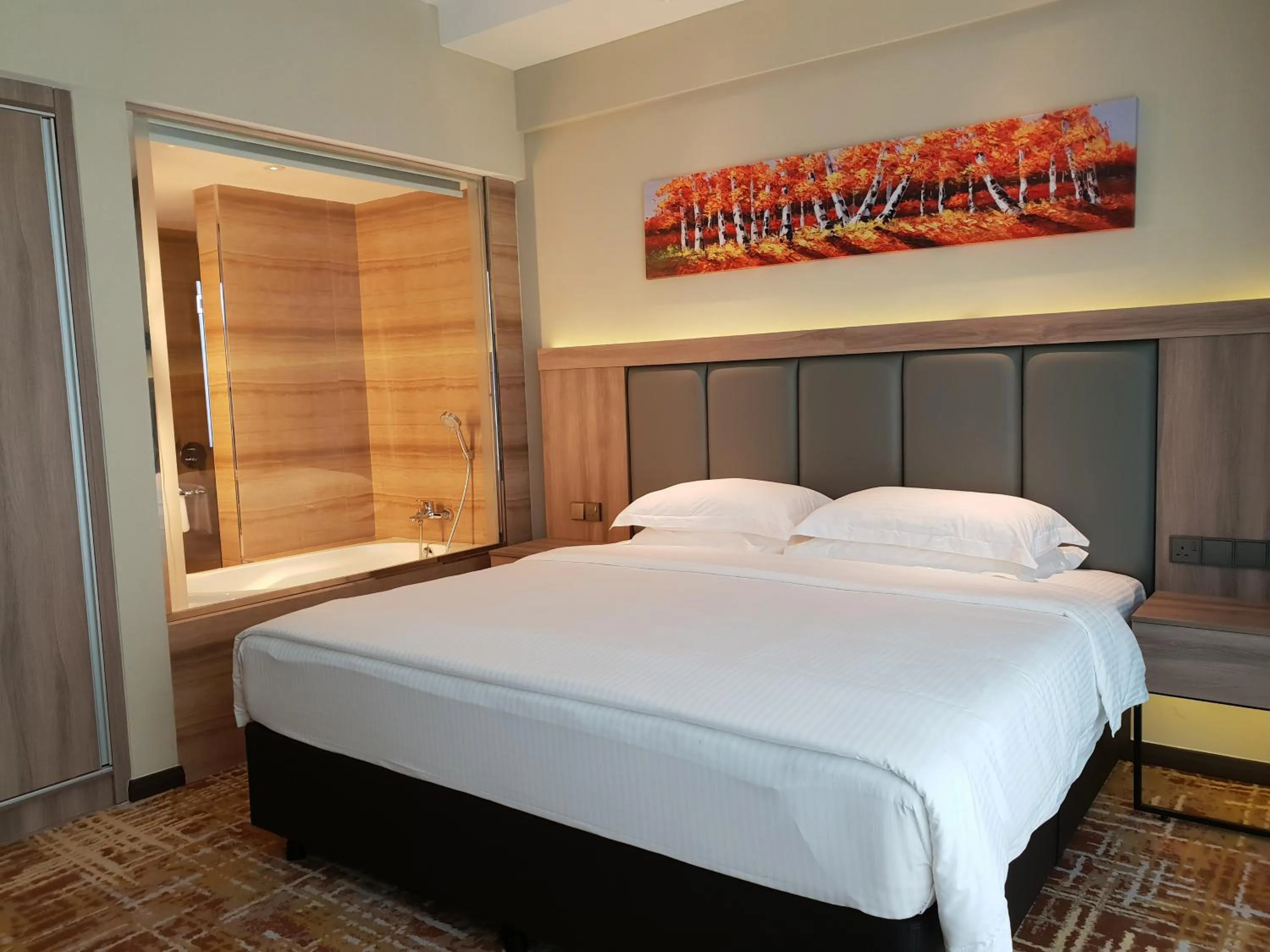 Bed in KSL Hot Spring Resort